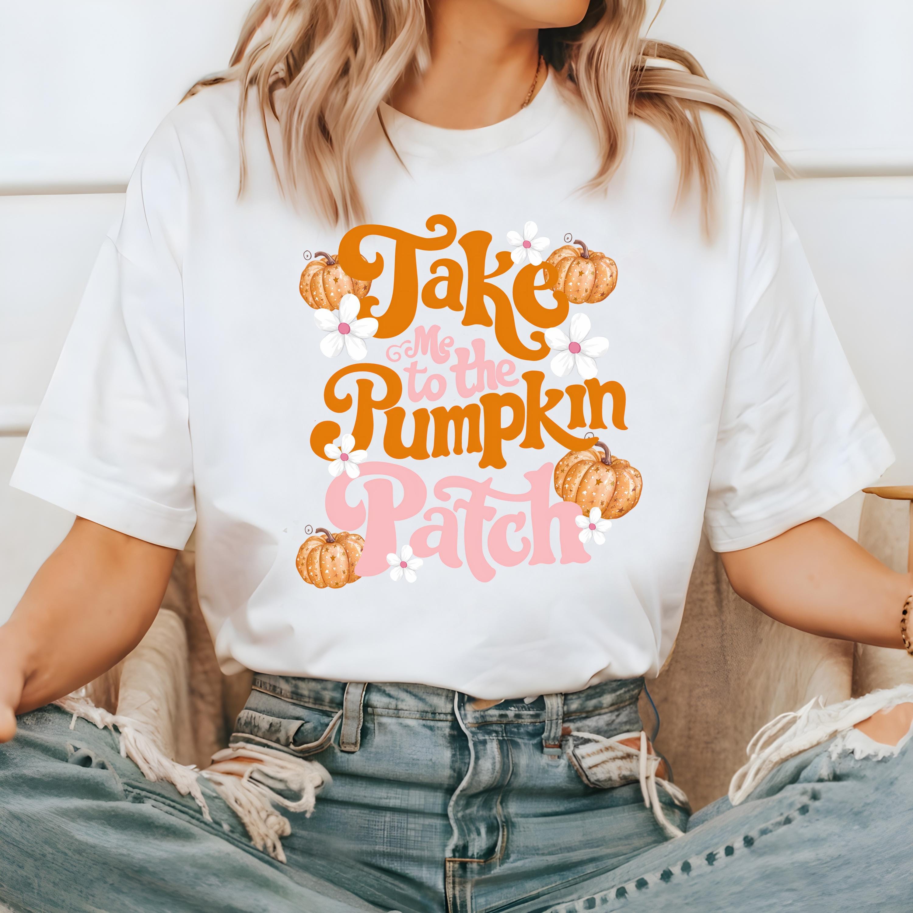 Take Me To the Pumpkin Patch Comfort Colors T Shirt, Thanksgiving shirt, Halloween T, Cute AutumnTshirt, Fall Tee, Womens Graphic T,