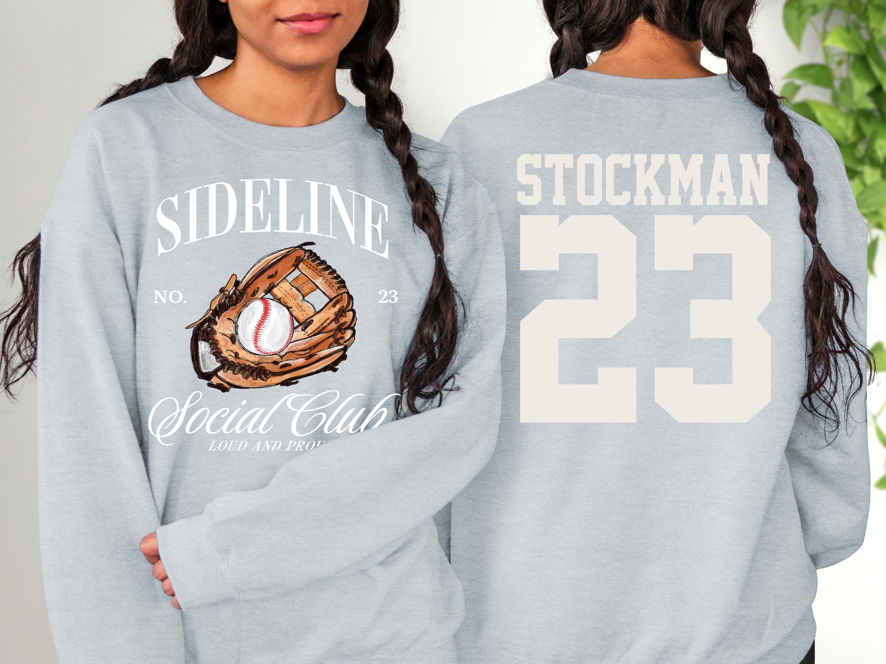 Customized Name and Number Baseball Crew neck, Baseball Mom, Custom Crew Neck, Baseball Sweater, Summer Sports, Sideline Social Club