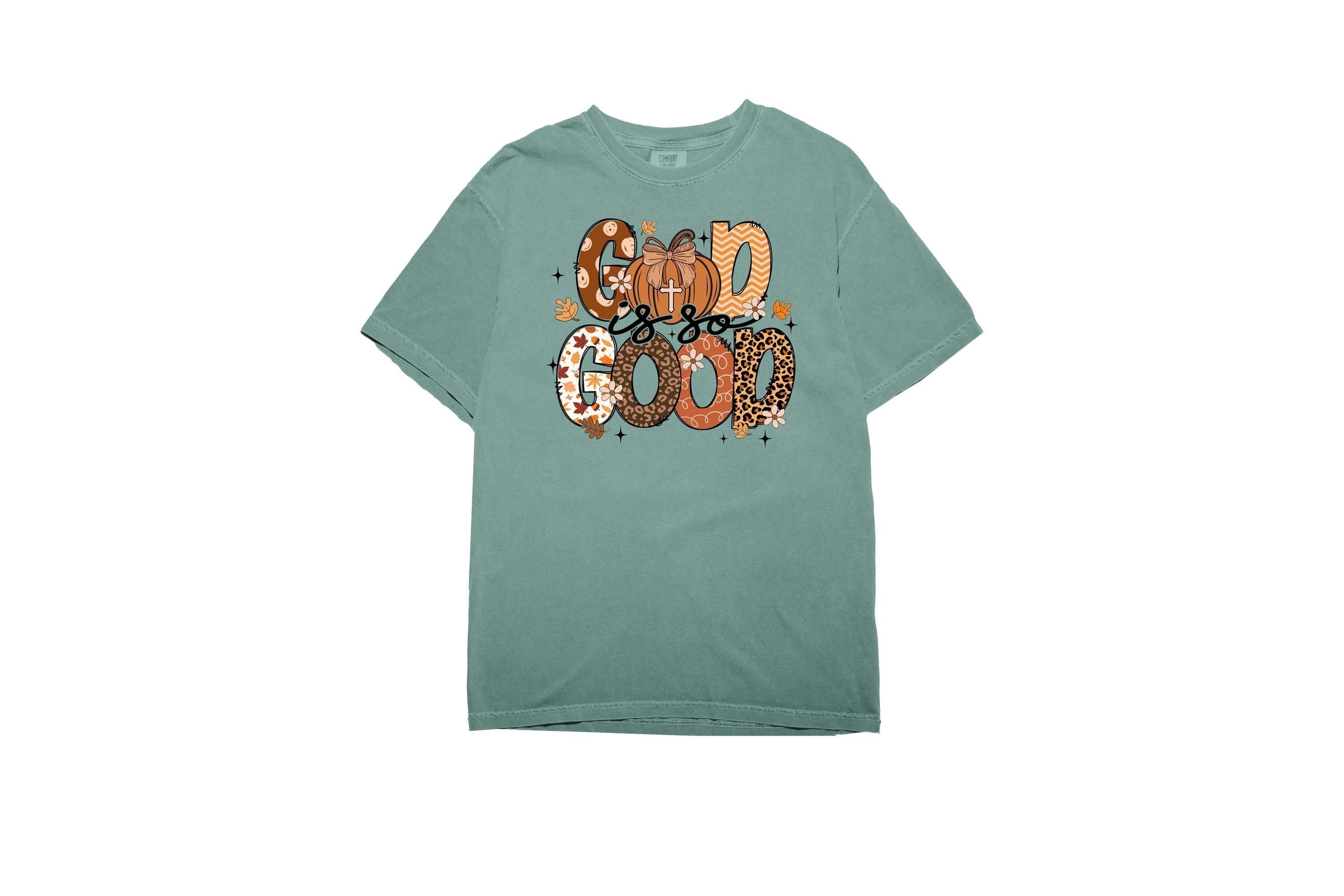 Comfort Colors T Shirt, God is So Good Thanksgiving shirt, Halloween T, Cute Autumn Tshirt, Fall Shirt, Womens Graphic T, Pumpkin Patch T,