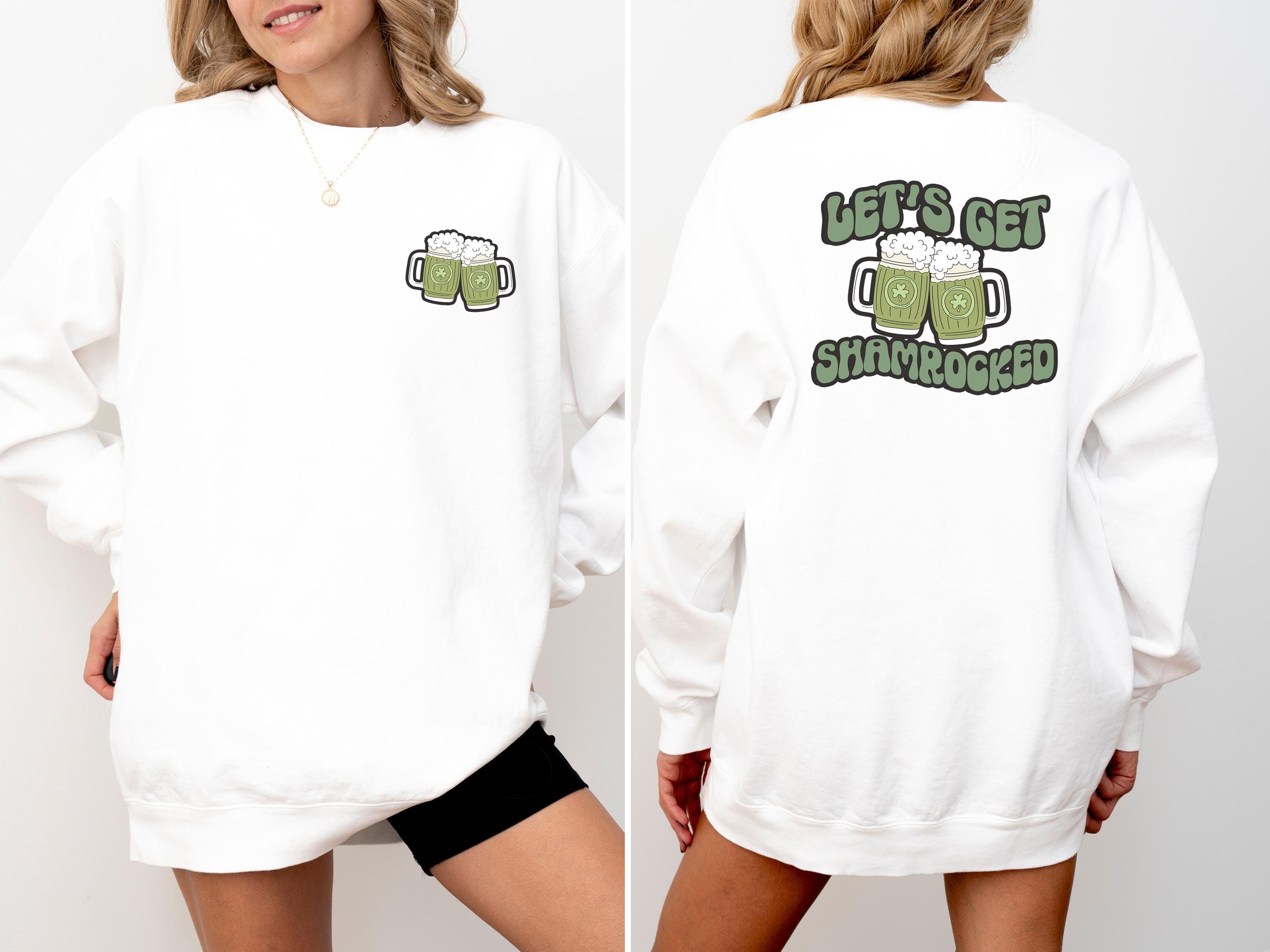 Let's Get Shamrocked Comfort Colors Sweat Shirt