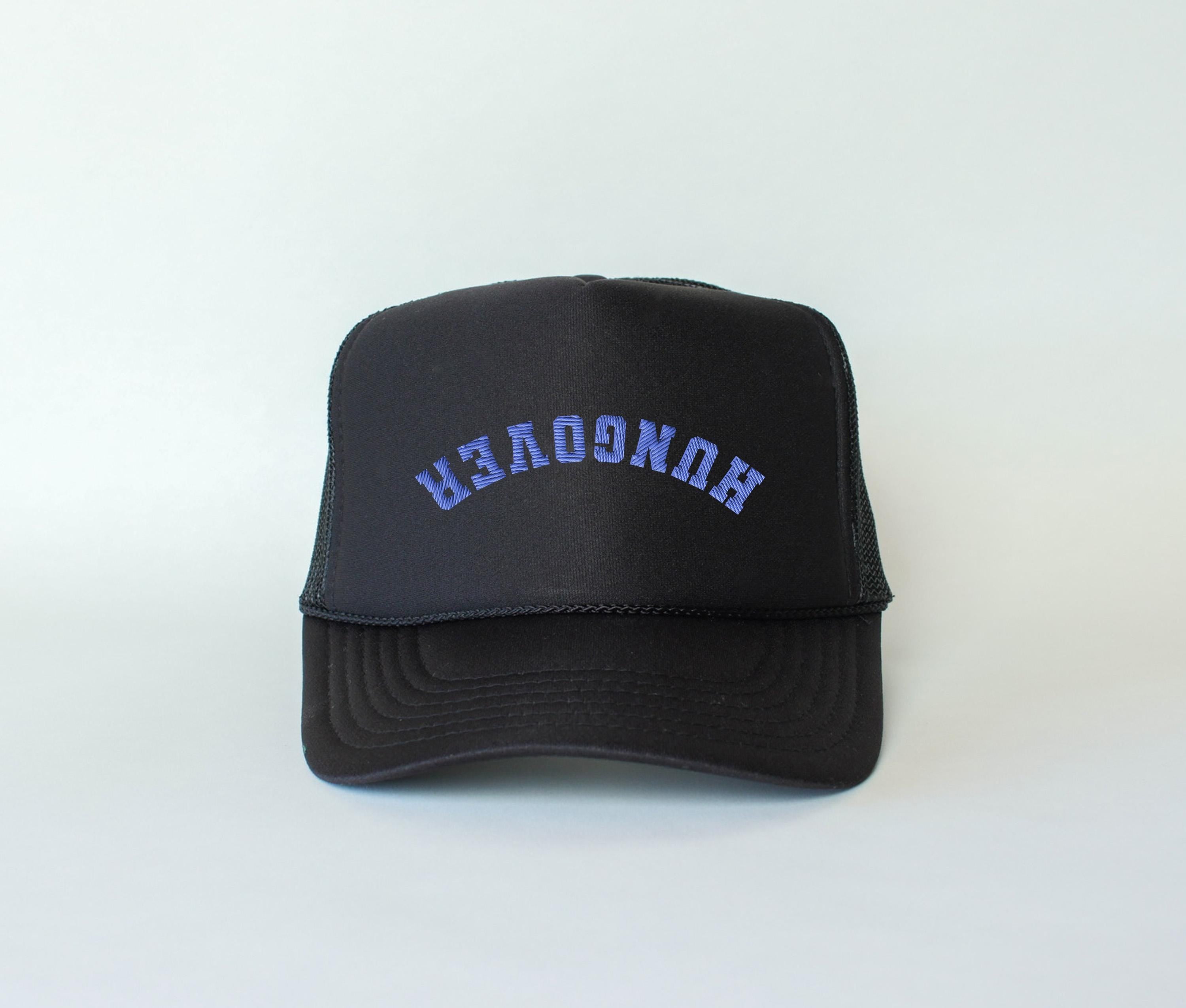 Embroidered Hungover Embroidered Rope Hat, Sunday Scaries Foam, Never drinking again, Snapback Adjustable, Mens and Womens, Party Foam Hat