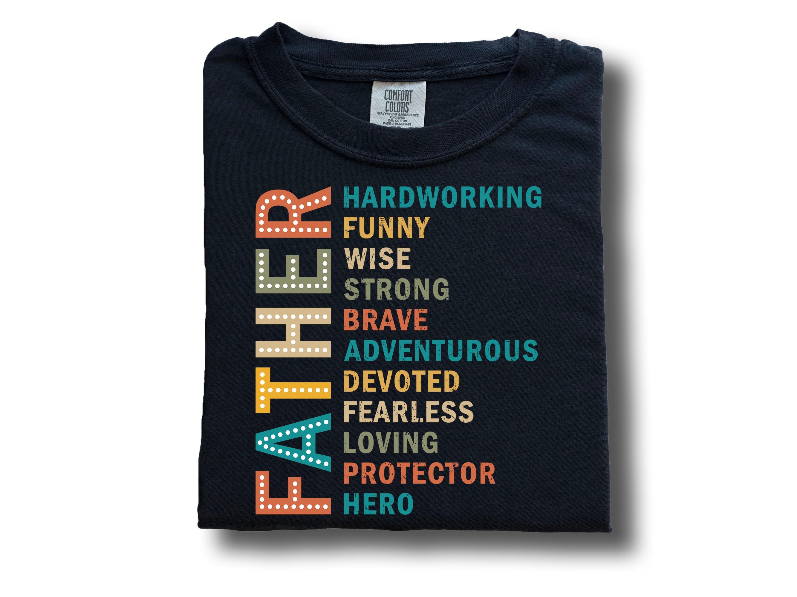 Father's Day Shirt, Gift for Dads, Comfort Colors Tee, Father's Day TShirt, Gift For Dad, Father's Day 2025, Tshirt for Dad