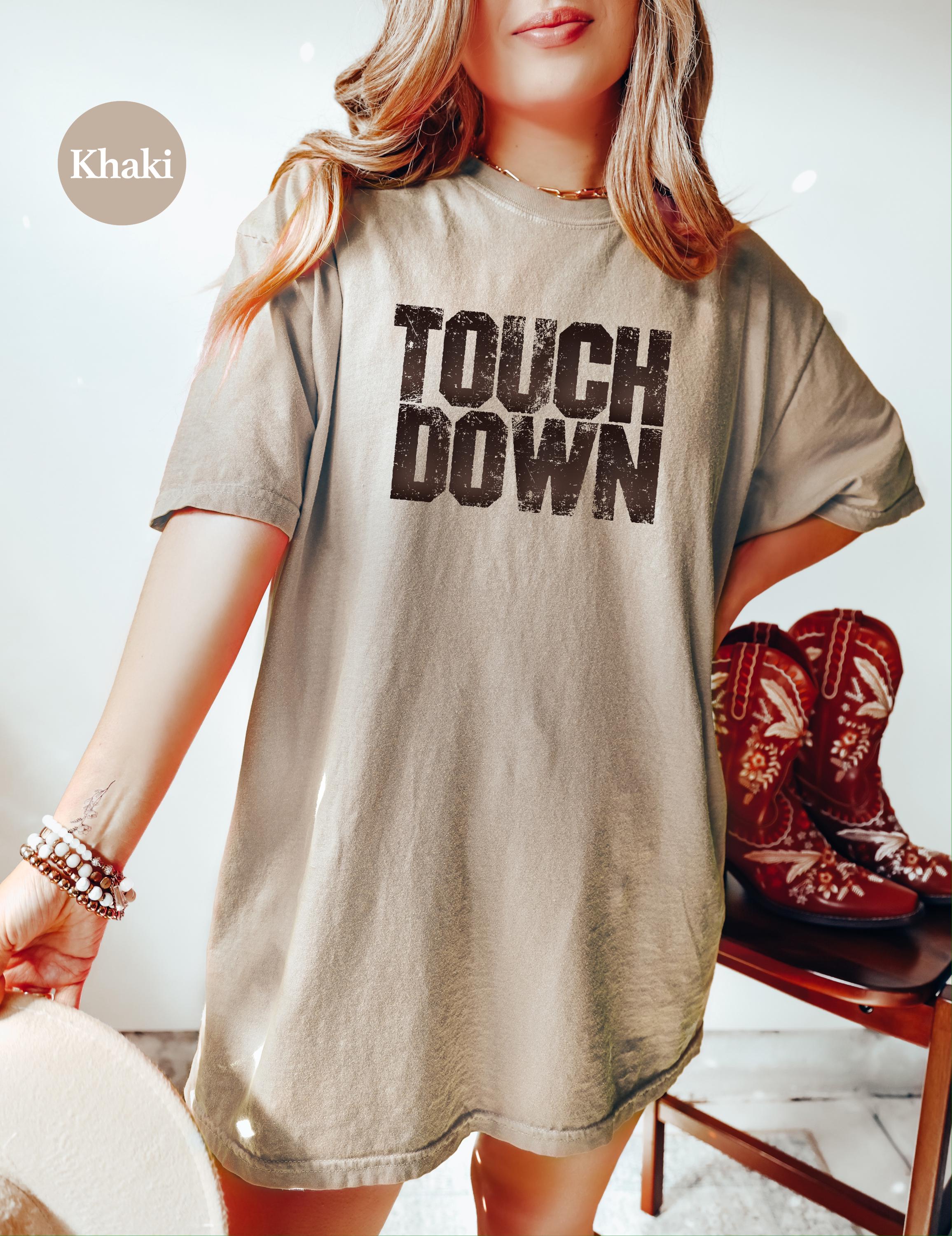 Touch Down Comfort Colors Shirt, Sunday Night Football Team Shirt, Vintage Shirt, Football Shirt, Retro Fall Shirt, Fall Tee