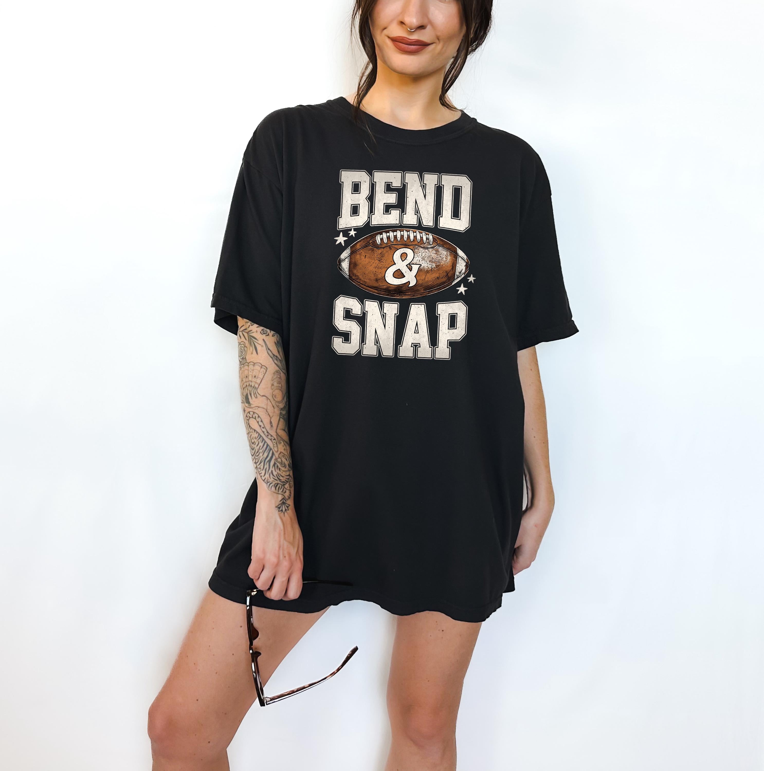 Bend and Snap Comfort Colors Shirt, Sunday Night Football Team Shirt, Vintage Shirt, Football Shirt, Retro Fall Shirt, Fall Tee