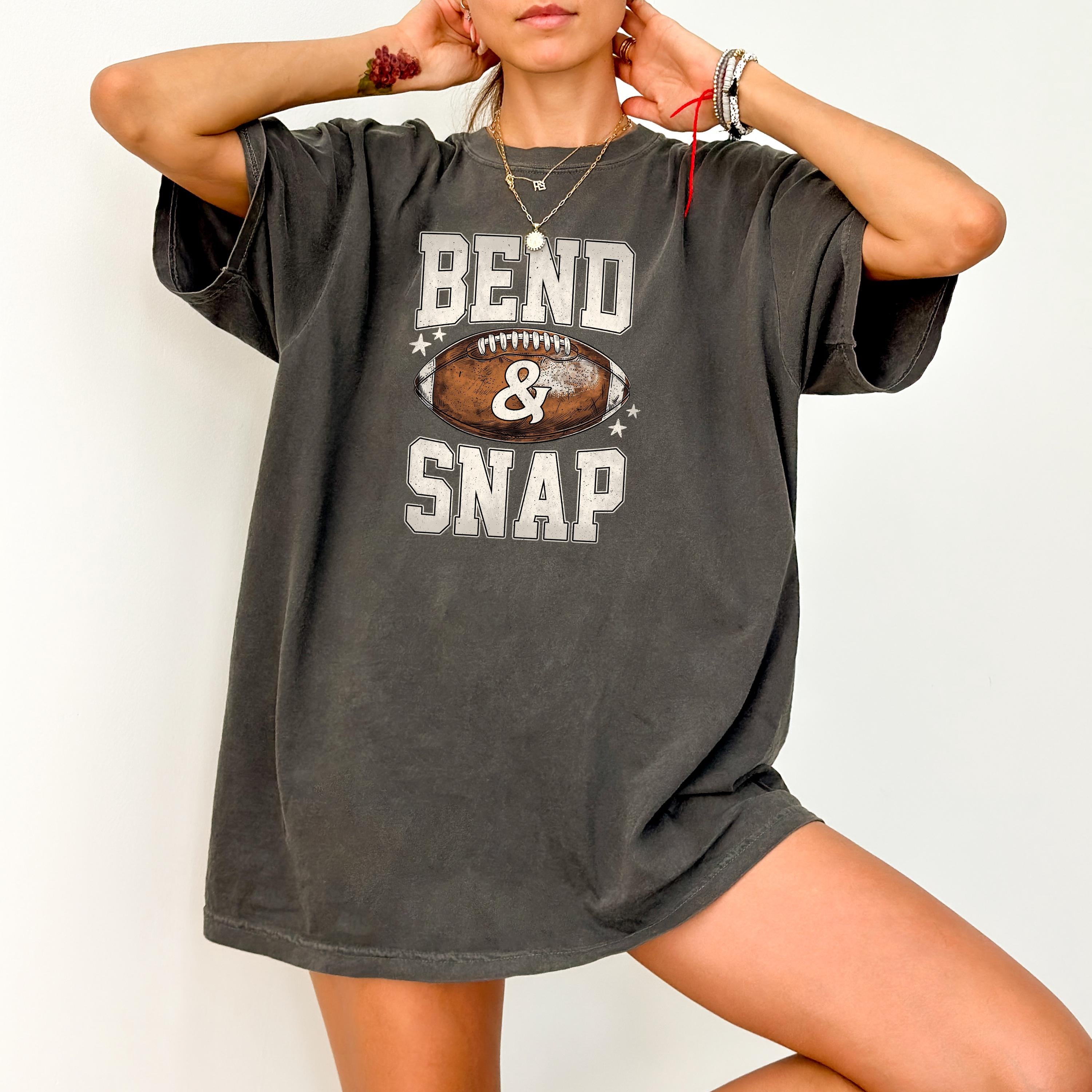 Bend and Snap Comfort Colors Shirt, Sunday Night Football Team Shirt, Vintage Shirt, Football Shirt, Retro Fall Shirt, Fall Tee