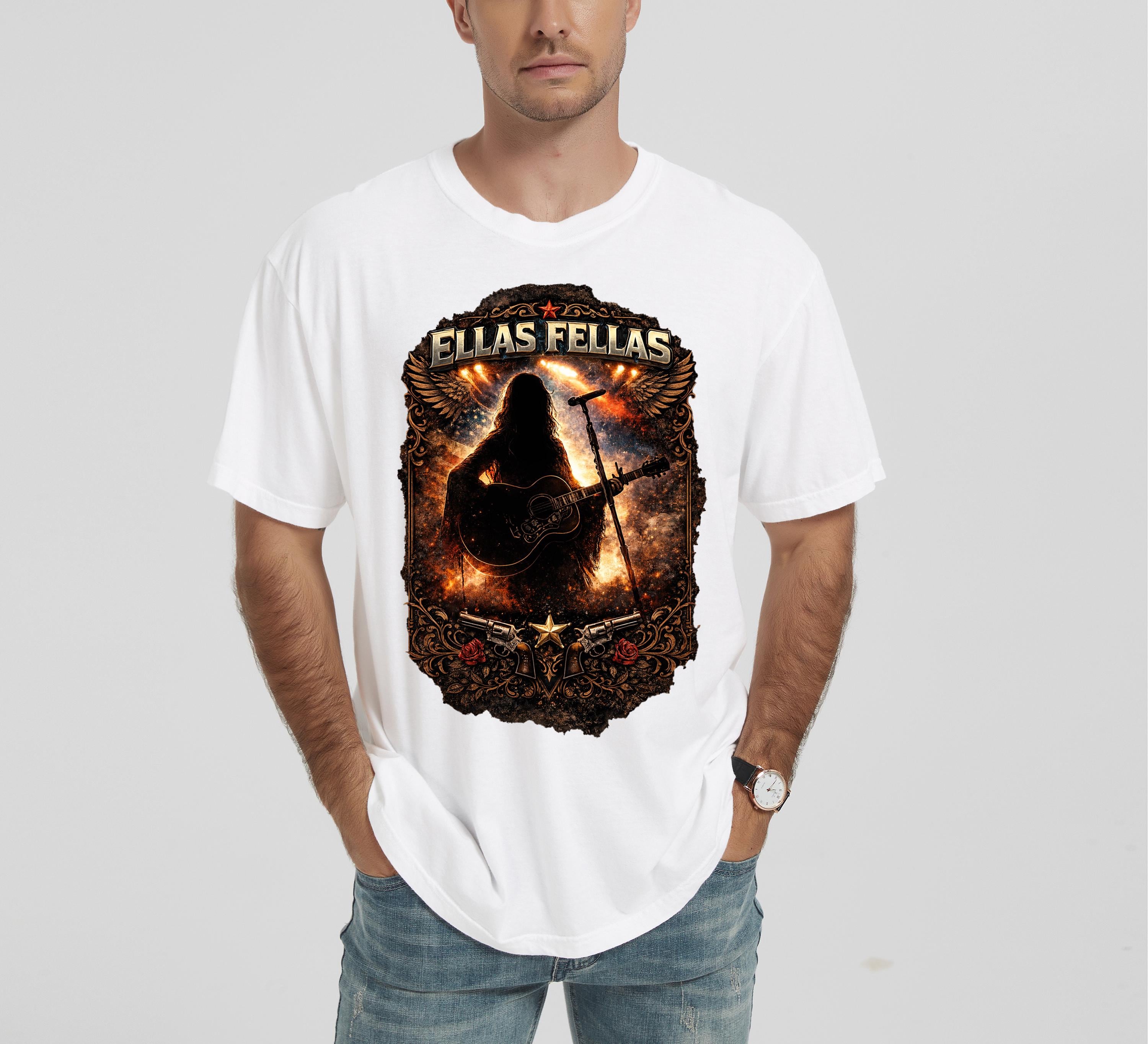 Ellas Fellas Concert Tshirt, Retro Comfort Colors Shirt, Vintage Ella shirt, Concert Merch