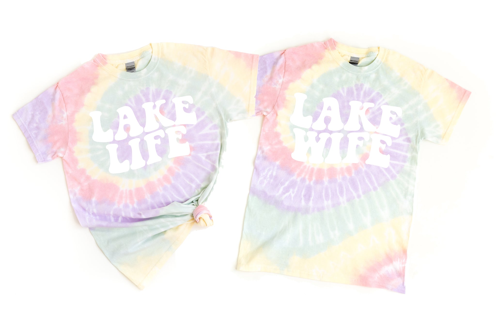 Lake Life Lake Wife Wavy, Retro Batch Shirts, Bachelorette Party Shirts, Lake House Party,