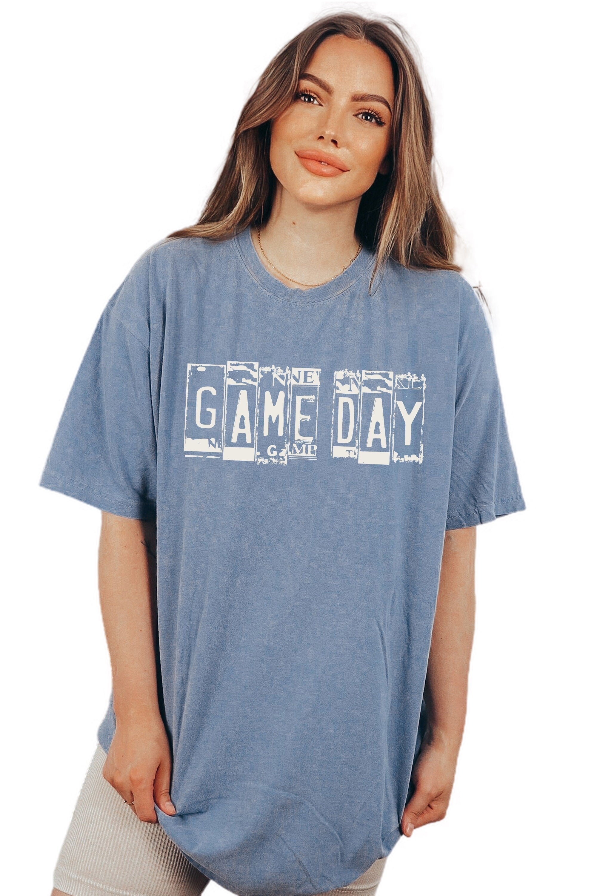 Vintage Washed Tee, Baseball Mom, Gameday Shirt, Baseball Biggest Fan, Football Fan, Sports Shirt,