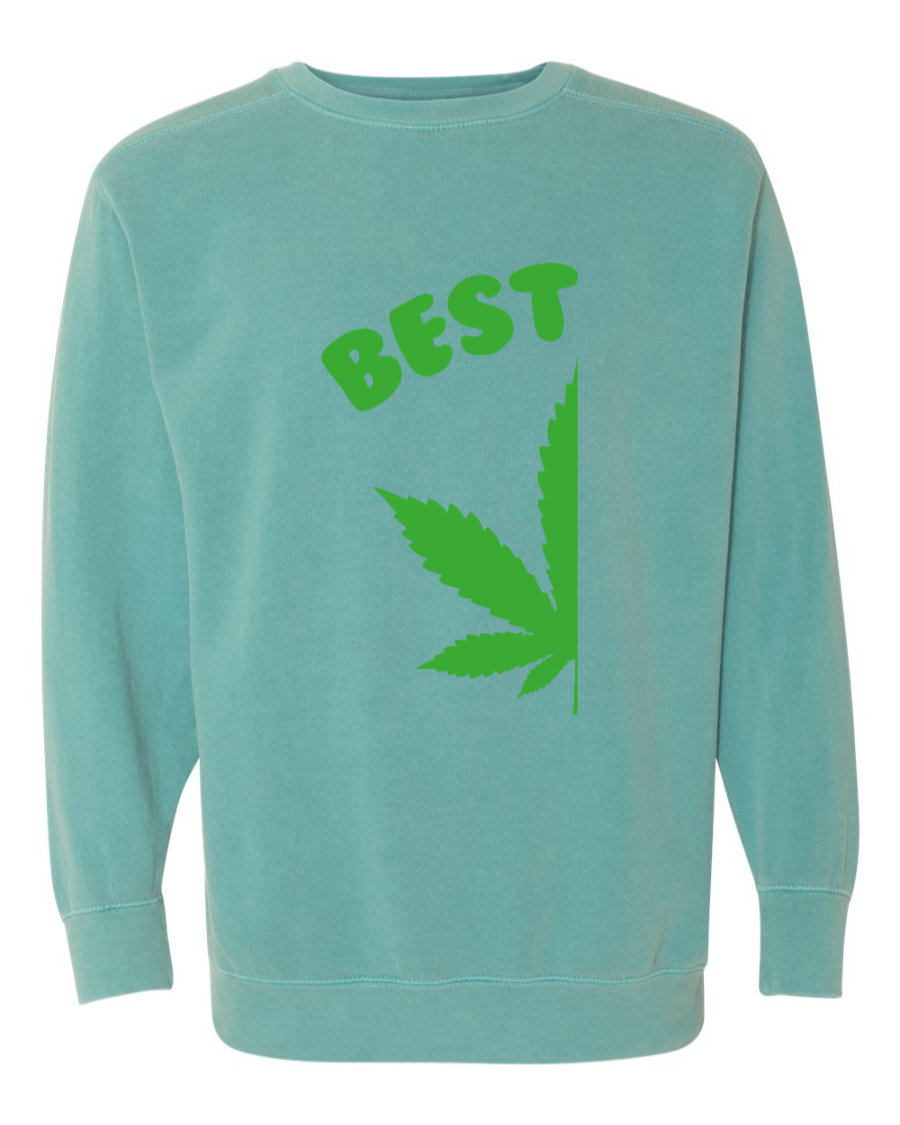Garment-Dyed Sweatshirt - 1566