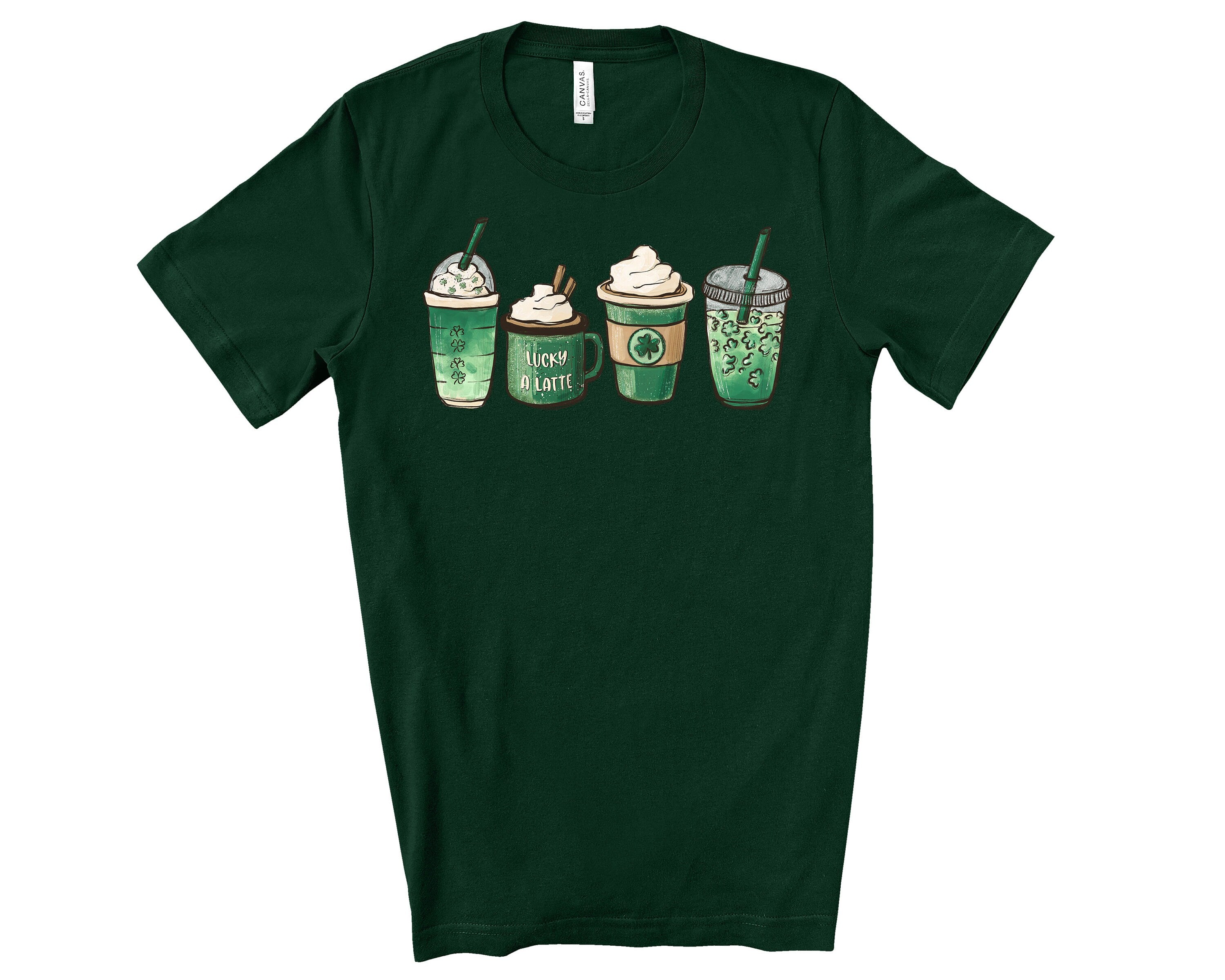 St Pattys Day Sweatshirt, Women Sweatshirts for Shamrock, St Paddy Day Shake, Coffee Shamrock Shirt, Shamrock Lover