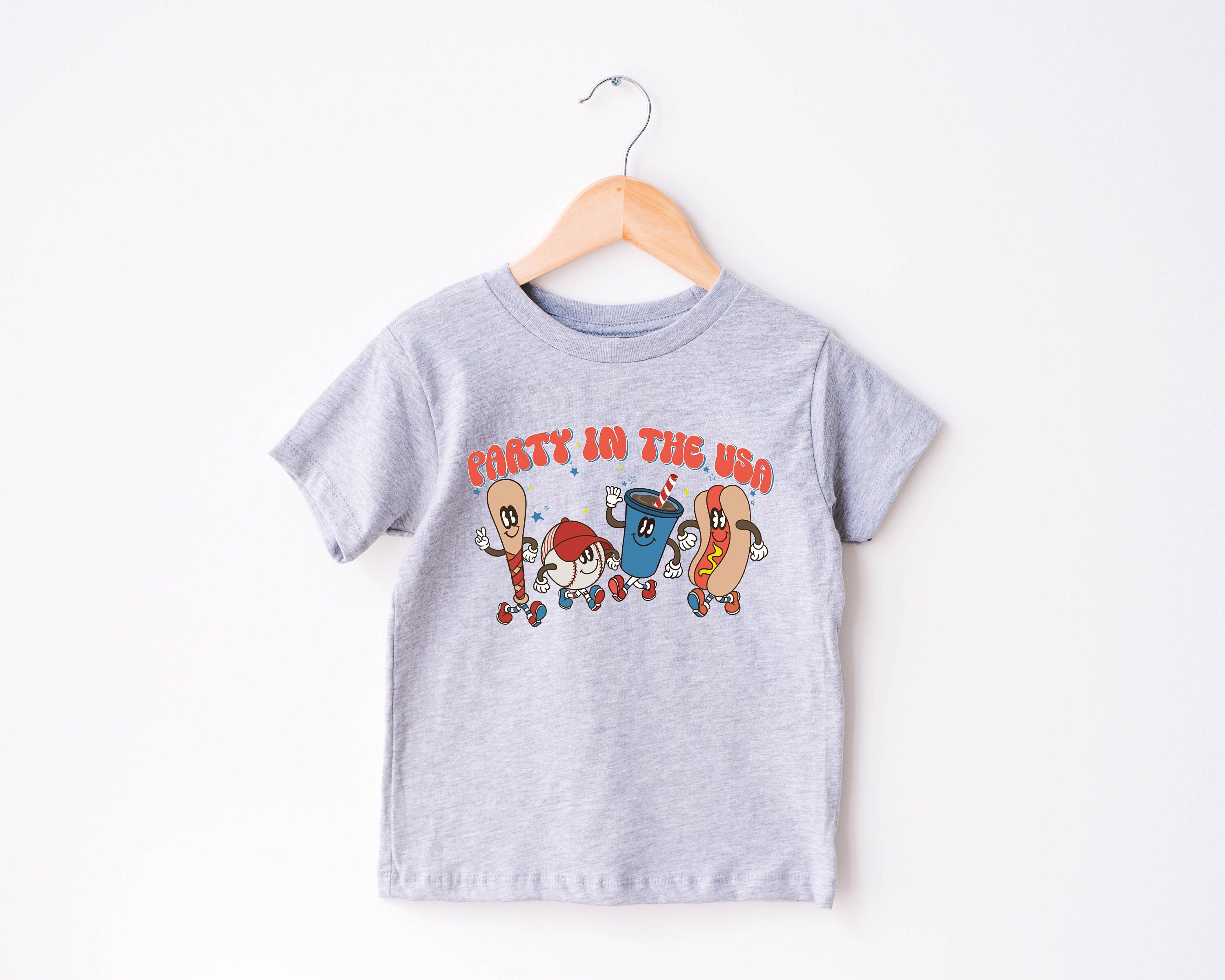 Retro Party in the USA shirt, 4th of July tee, Retro funny fourth shirt, Youth 4th of July shirt, America Patriotic Shirt, Toddler & Infant