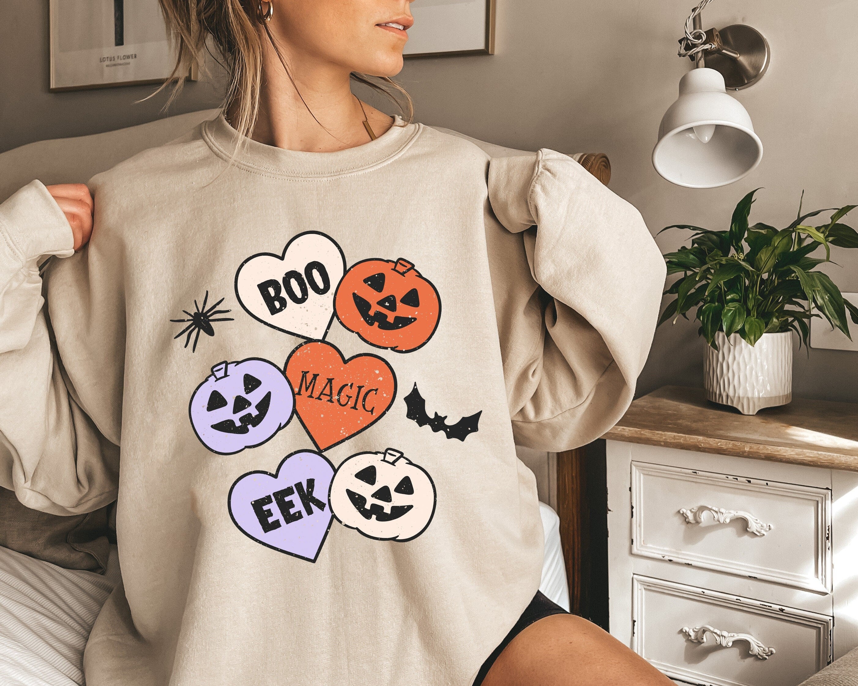 Pumpkins and Bats halloween tee, spooky mama halloween mom shirt, scary trick or treat, Boo shirt, womens cute pumpkin halloween graphic