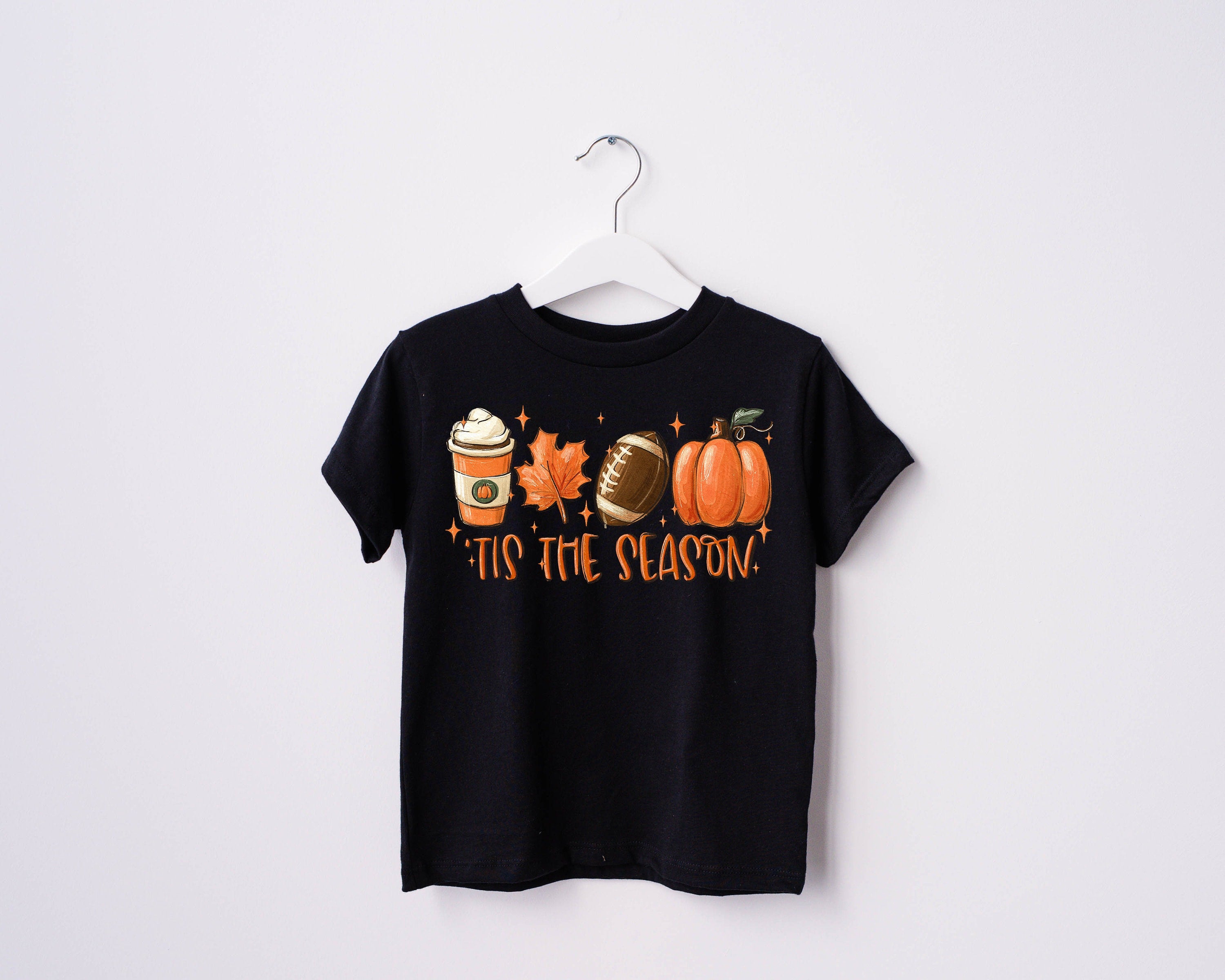 Fall Tis the Season, Thanksgiving, Pumpkin Season Toddler Tee, Cute Fall Girls Shirt, Toddler Youth Fall Tee, Retro Cute Vintage Bodysuit