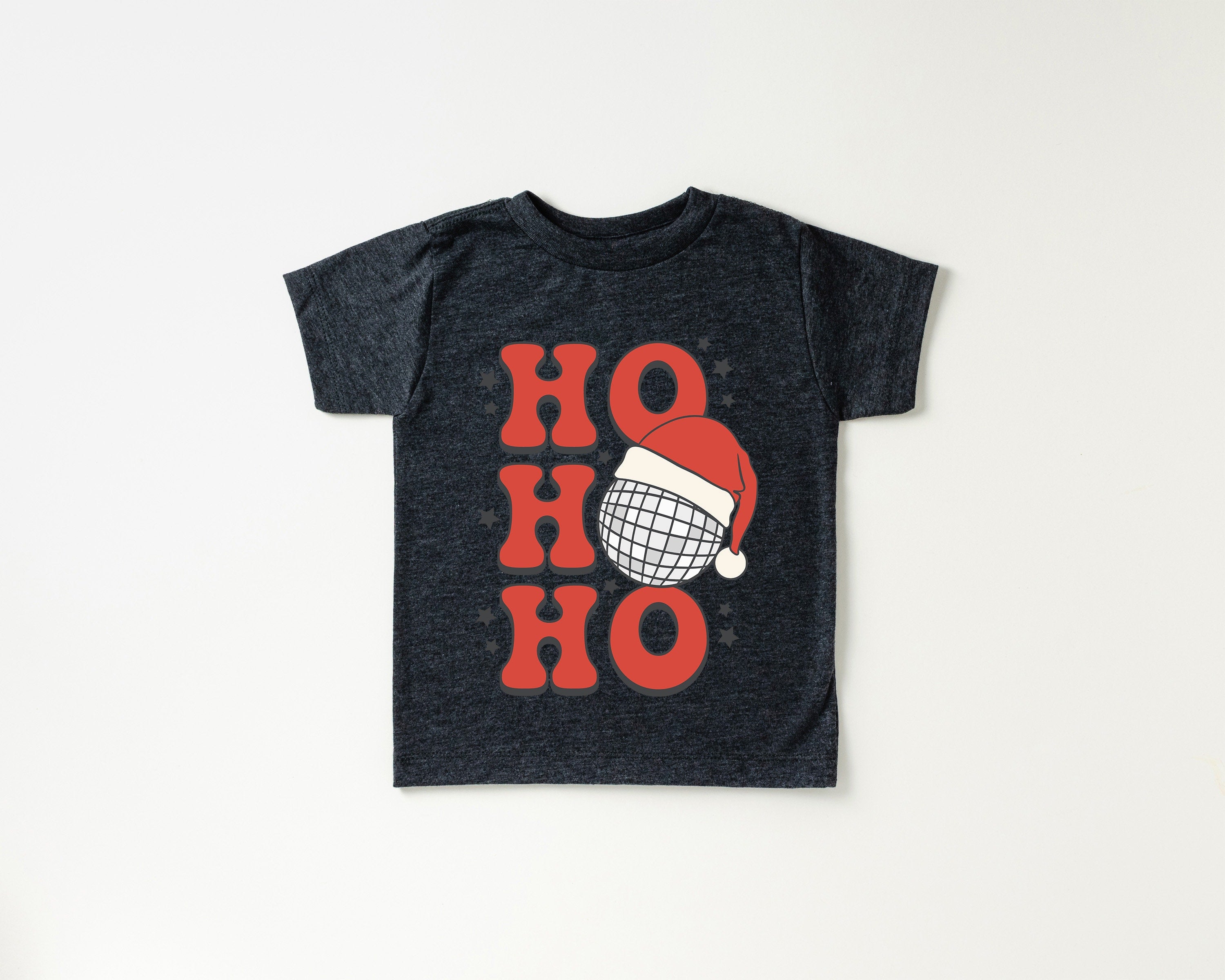 Ho Ho New Years Eve Toddler Tee, Christmas Season Shirt, Cute Holiday Girls Shirt, Toddler Youth Santa Tee, Retro Boho Cute Vintage Bodysuit