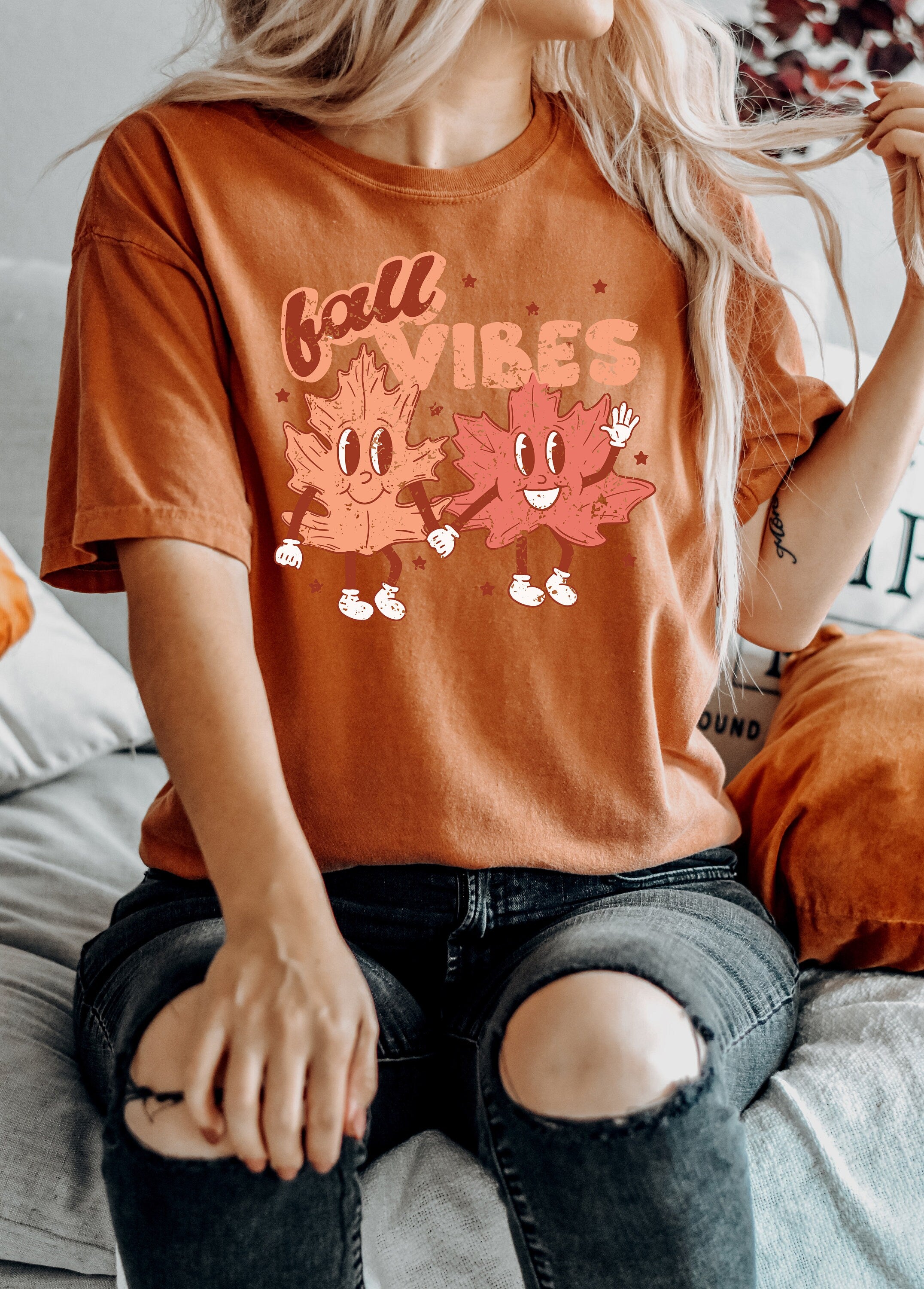 Retro Fall Comfort Colors Shirt, Cozy Season Fall Vibes, Vintage Thanksgiving Pumpkin Shirt, Witch Shirt, Retro Fall Shirt, Autumn Shirt