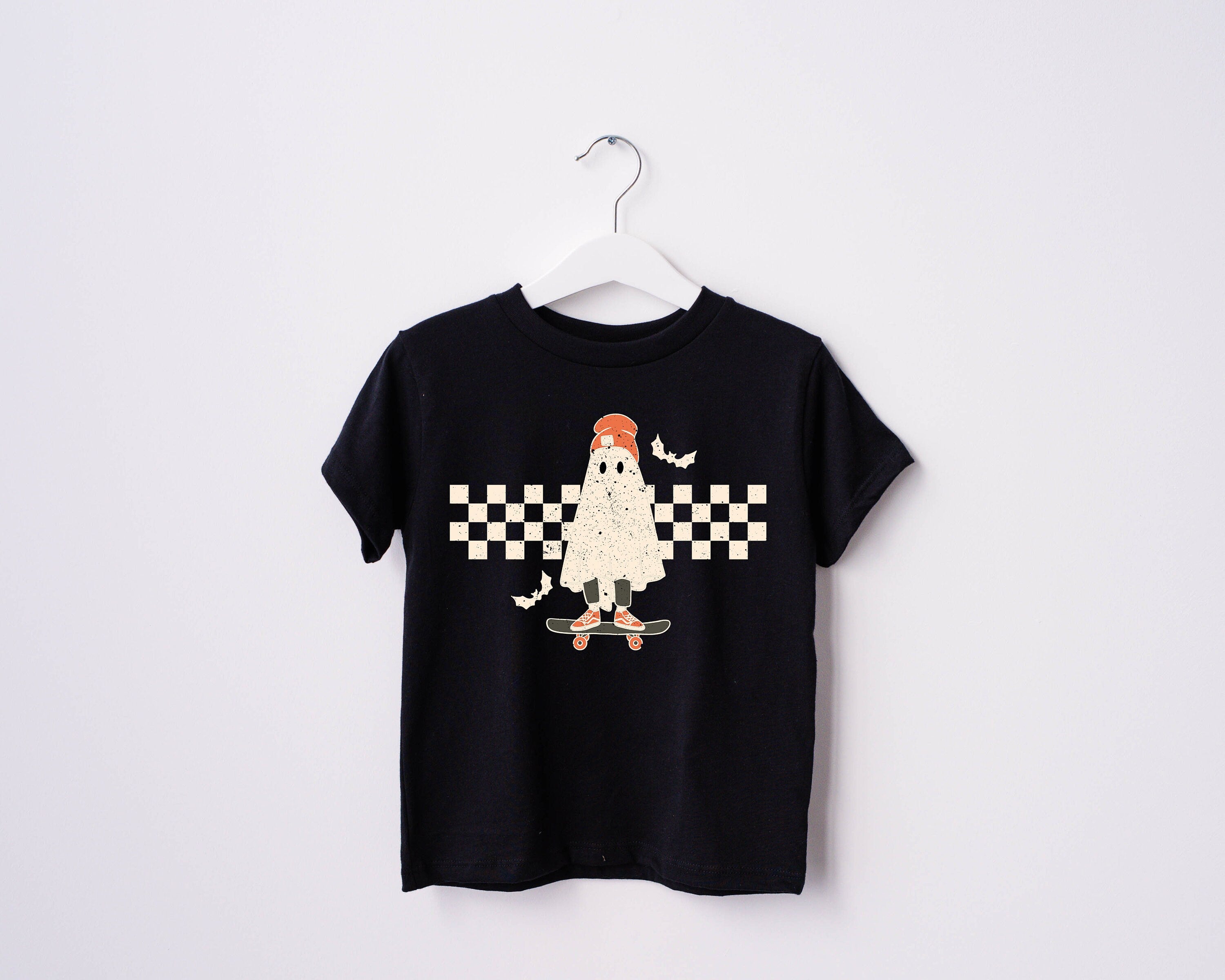 Pumpkin Season Toddler Shirt, Cute Fall Girls Shirt, Toddler Youth Fall Tee, Retro Boho Cute Vintage Bodysuit, Creep It Real Ghost Tee