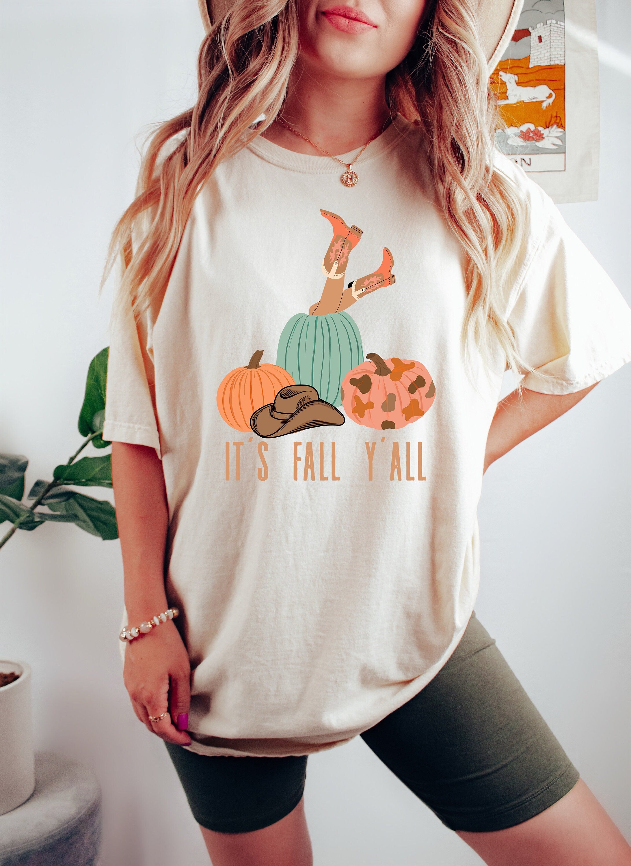 Retro Fall Comfort Colors shirt, It's Fall Y'all Shirt, Vintage Thanksgiving Shirt, Pumpkin Patch Shirt, Retro Fall Shirt, Fall Shirt