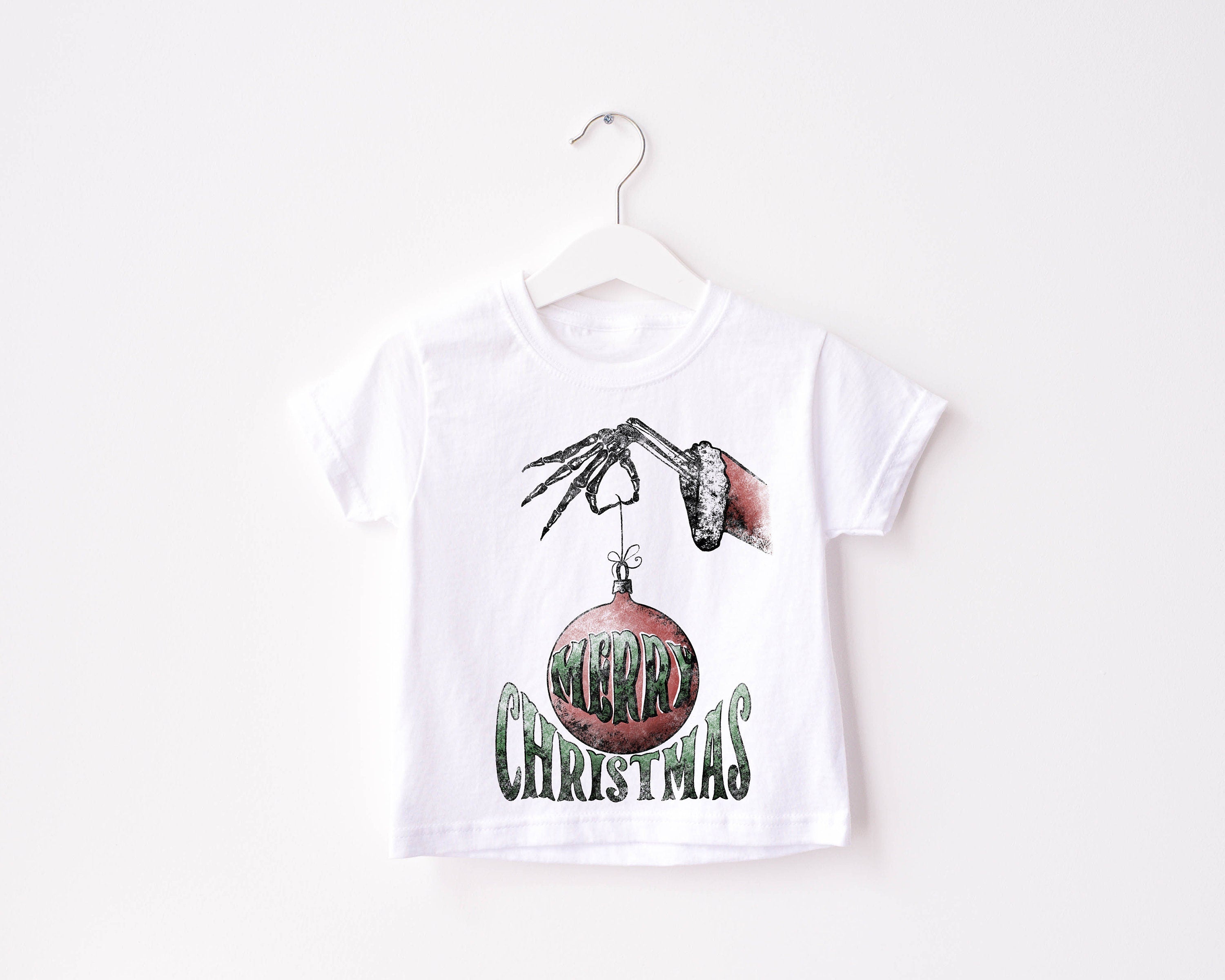 Merry Christmas Toddler Tee, Christmas Season Shirt, Cute Holiday Girls Shirt, Toddler Youth Santa Tee, Retro Boho Cute Vintage Bodysuit