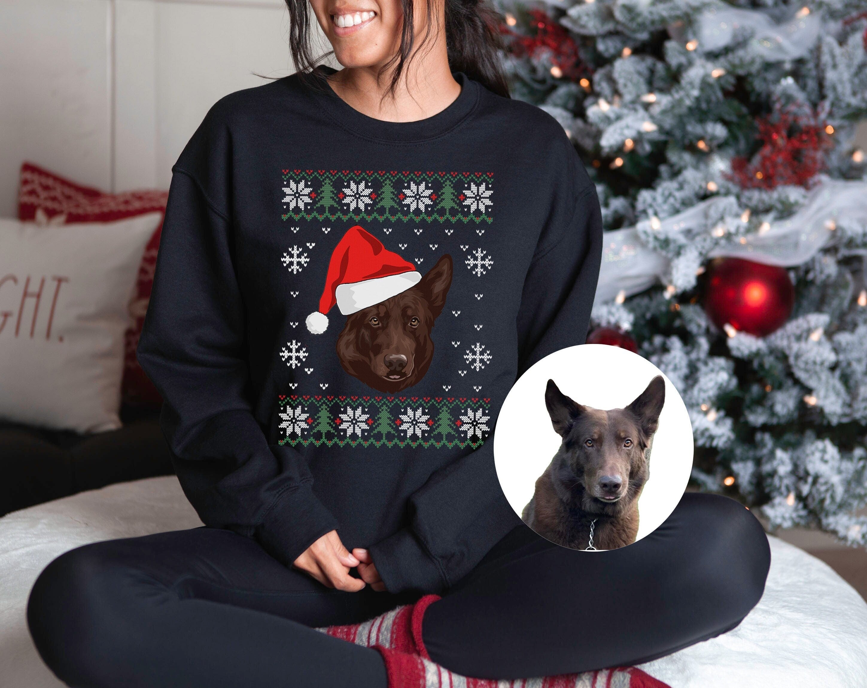Custom Dog Sweatshirt, Custom Golden Retriever Ugly Sweater, Doodle Mom, Golden Doodle, Custom Dog, German Shepard Crew, Golden Doodle Mama