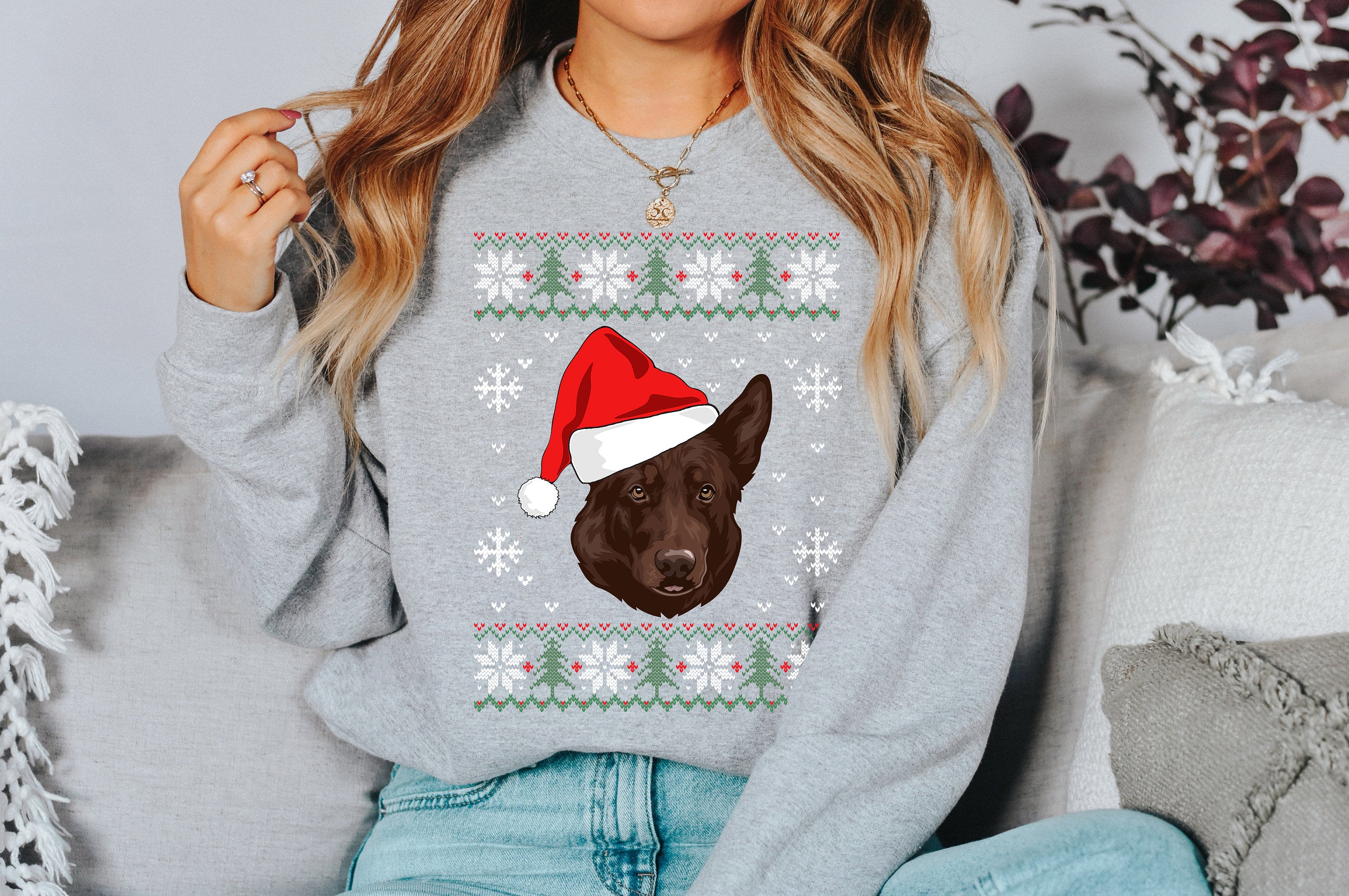 Custom Dog Sweatshirt, Custom Golden Retriever Ugly Sweater, Doodle Mom, Golden Doodle, Custom Dog, German Shepard Crew, Golden Doodle Mama