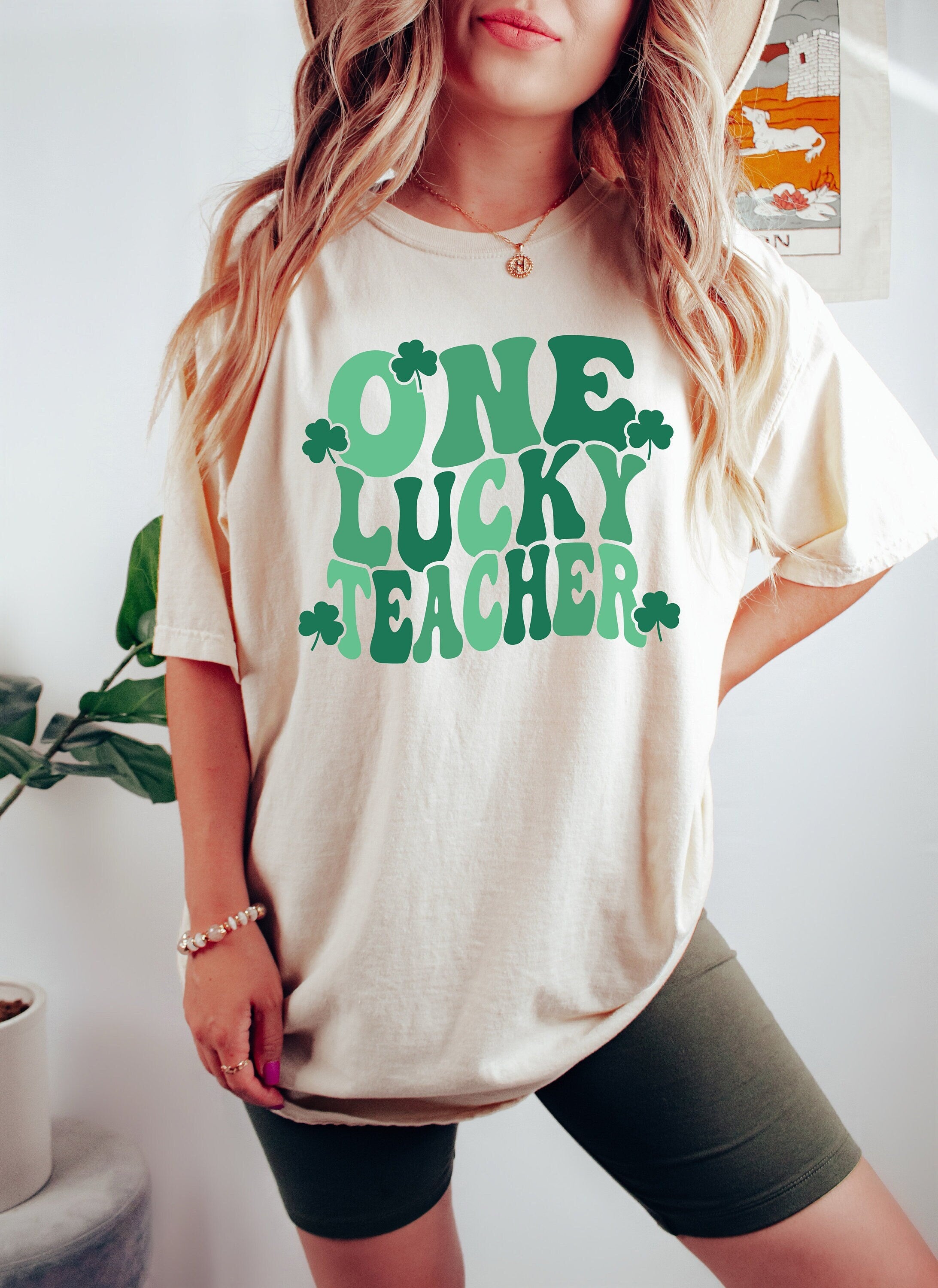 Retro St Patty's Day Comfort Colors Shirt, Lucky Teacher Shirt, Vintage St Patrick's Day Shirt, Day Drinking Shirt, Retro Shirt, Lucky Shirt