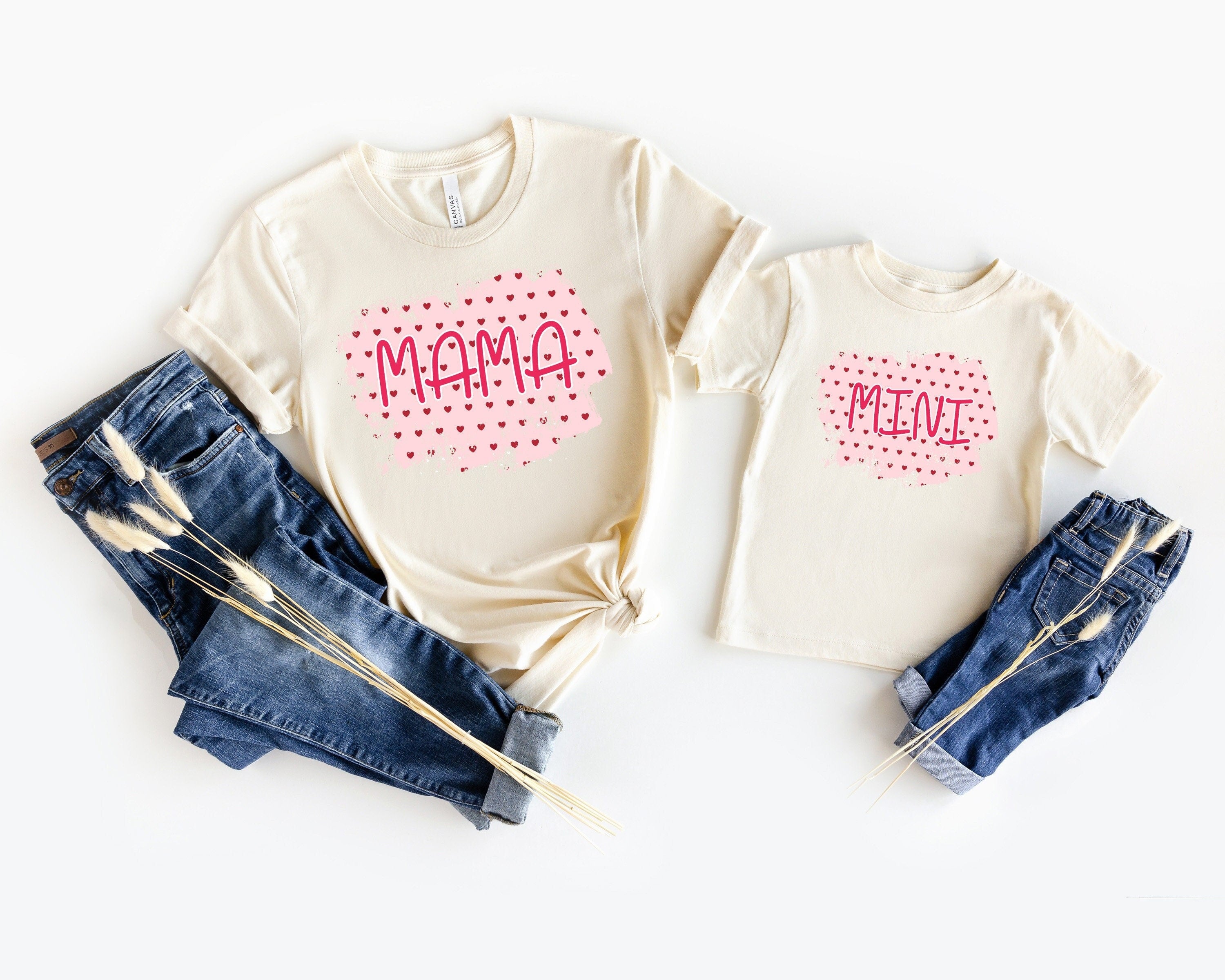 Mommy and Me Valentines Day Matching Outfits, Valentines Mini and Mommy, Mommy and me Shirts, Matching Mommy and me Outfit, First Valentines