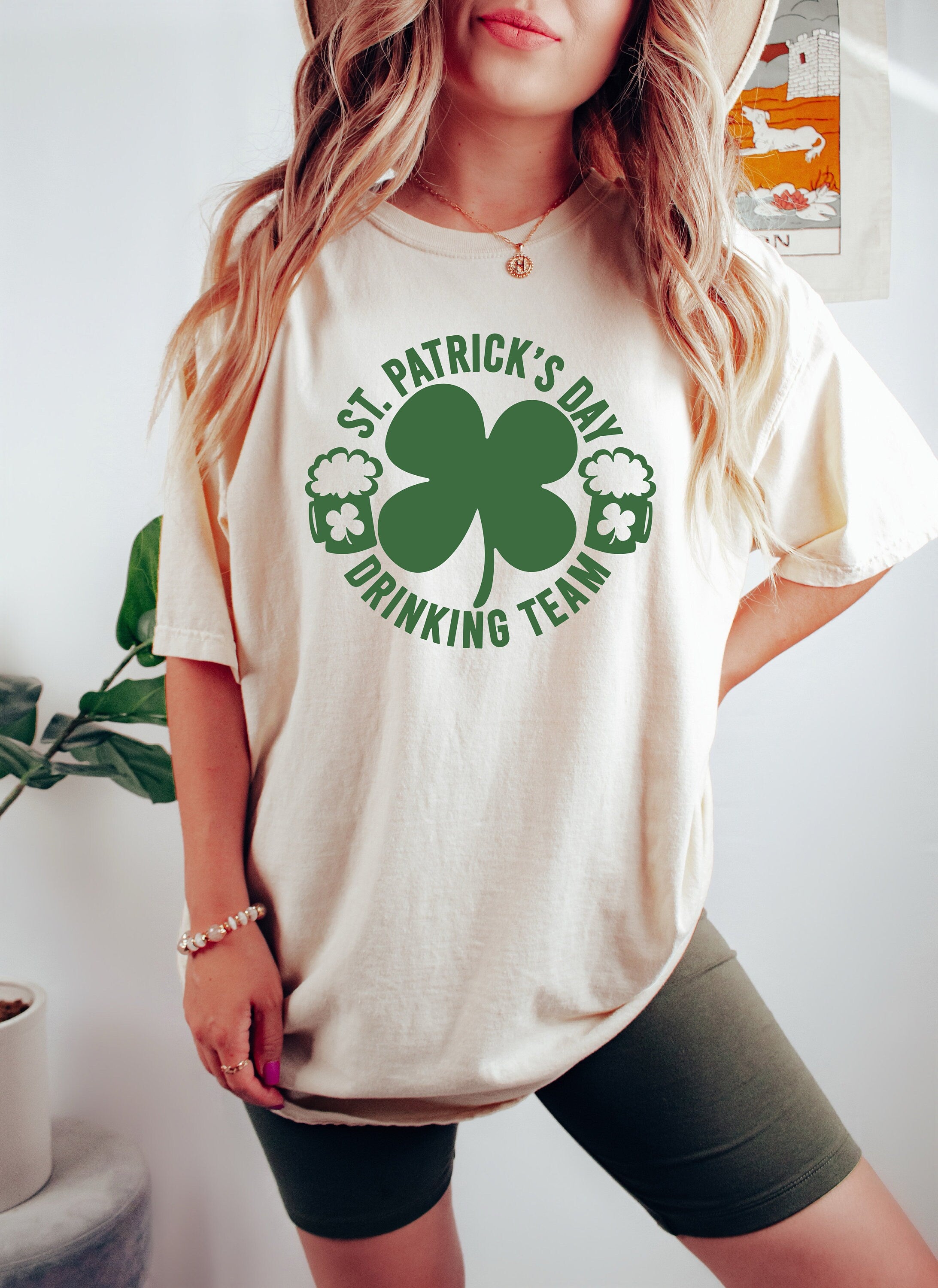 Retro St Patty's Day Comfort Colors Shirt, St Patty's Day Drinking Team, Vintage St Patrick's Day Shirt, Day Drinking Shirt, Lucky Shirt