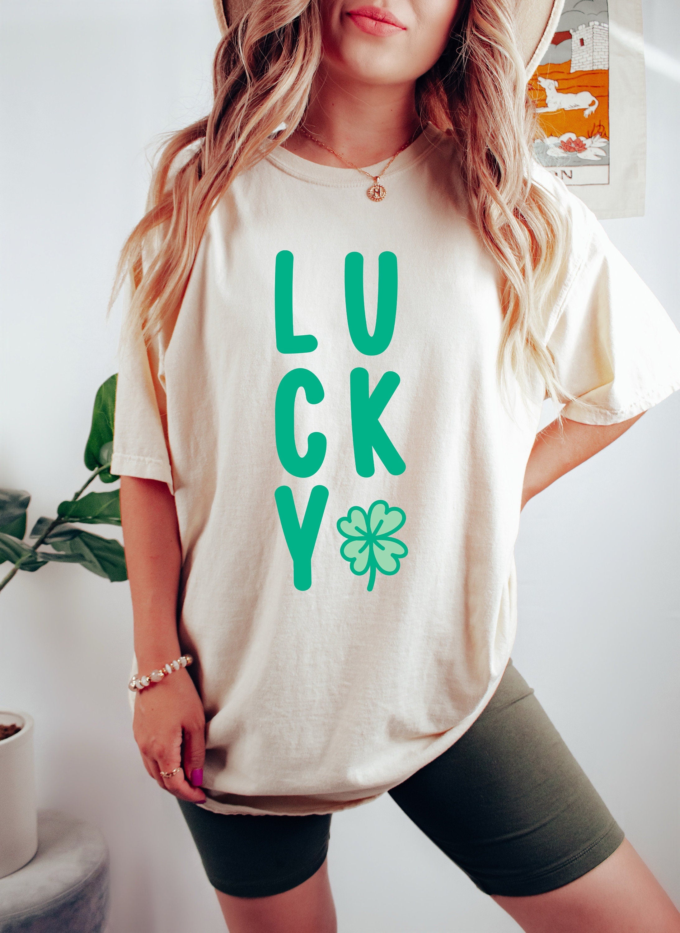 Retro St Patty's Day Comfort Colors Shirt, Lucky Babe Shirt, Vintage St Patrick's Day Shirt, Day Drinking Shirt, Retro Shirt, Lucky Shirt