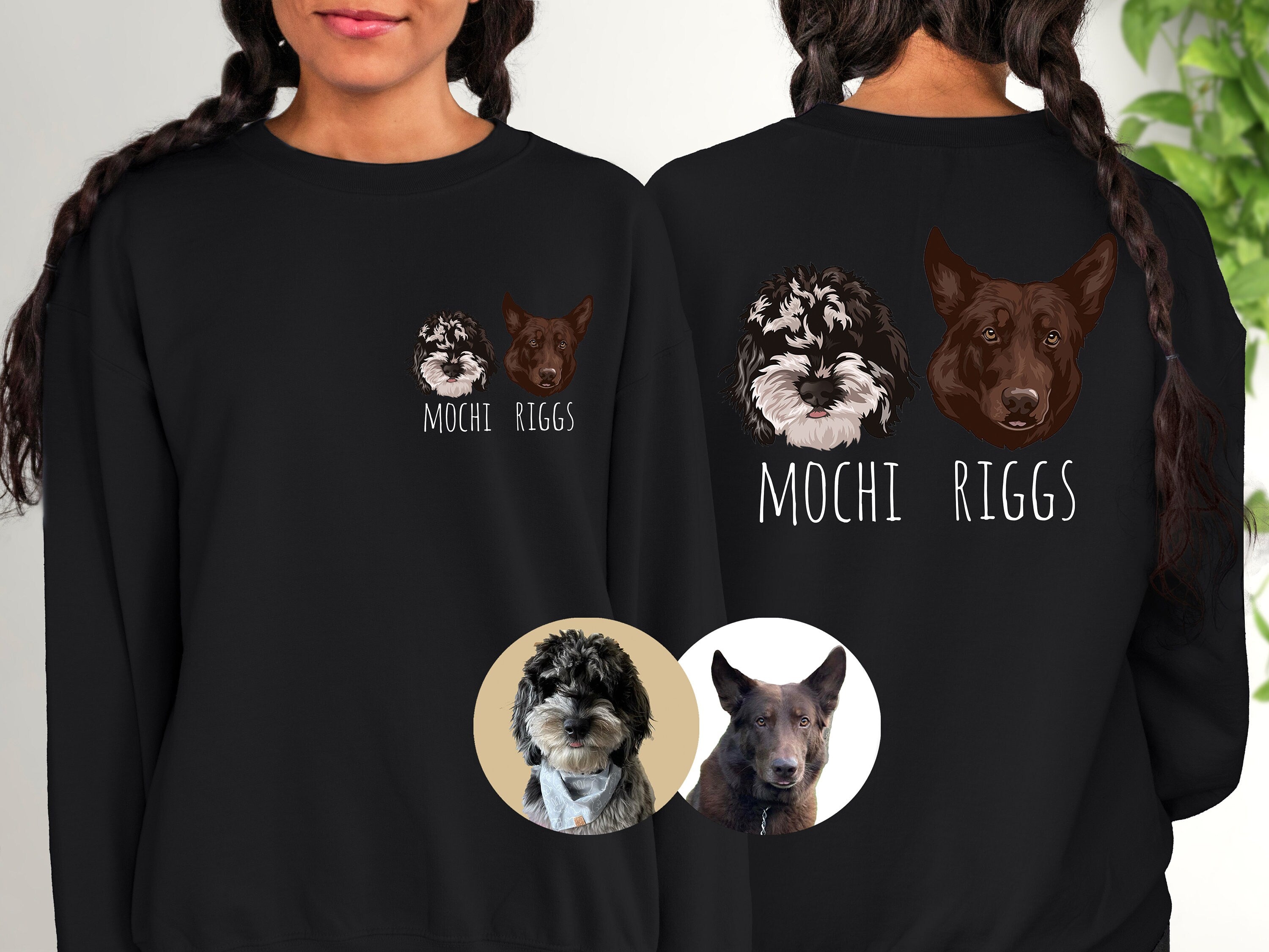 Custom Dog Sweatshirt, This Human Belongs To Custom Dog Sweater, Doodle Mom, Golden Doodle, custom dog, Dog mom Crewneck, Golden Doodle Mama