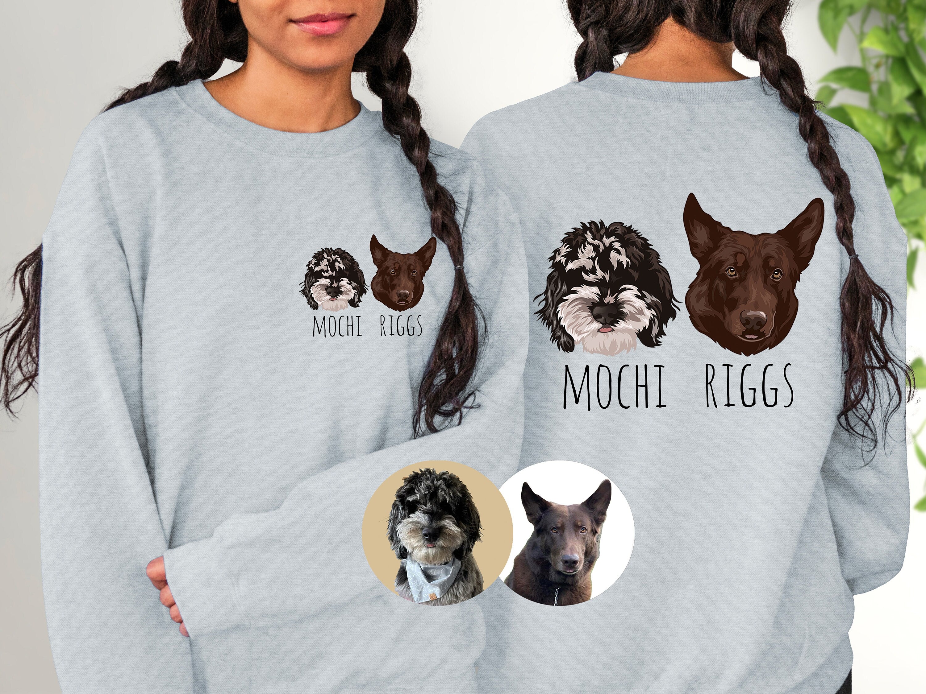 Custom Dog Sweatshirt, This Human Belongs To Custom Dog Sweater, Doodle Mom, Golden Doodle, custom dog, Dog mom Crewneck, Golden Doodle Mama