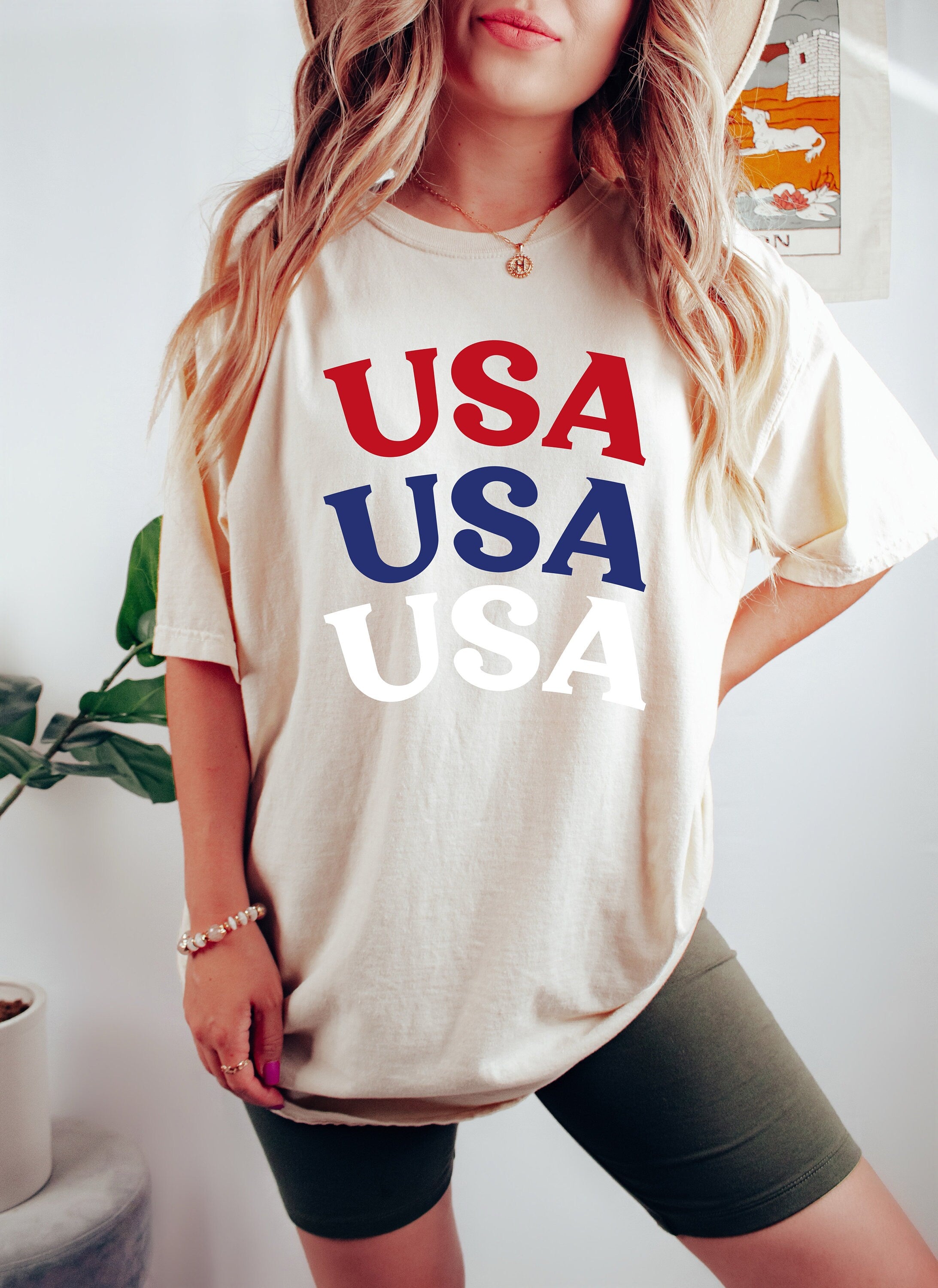 Retro America Font USA shirt,4th of July tee, Retro funny fourth shirt, Womens 4th of July Tee, America Patriotic Shirt, Independence Merica