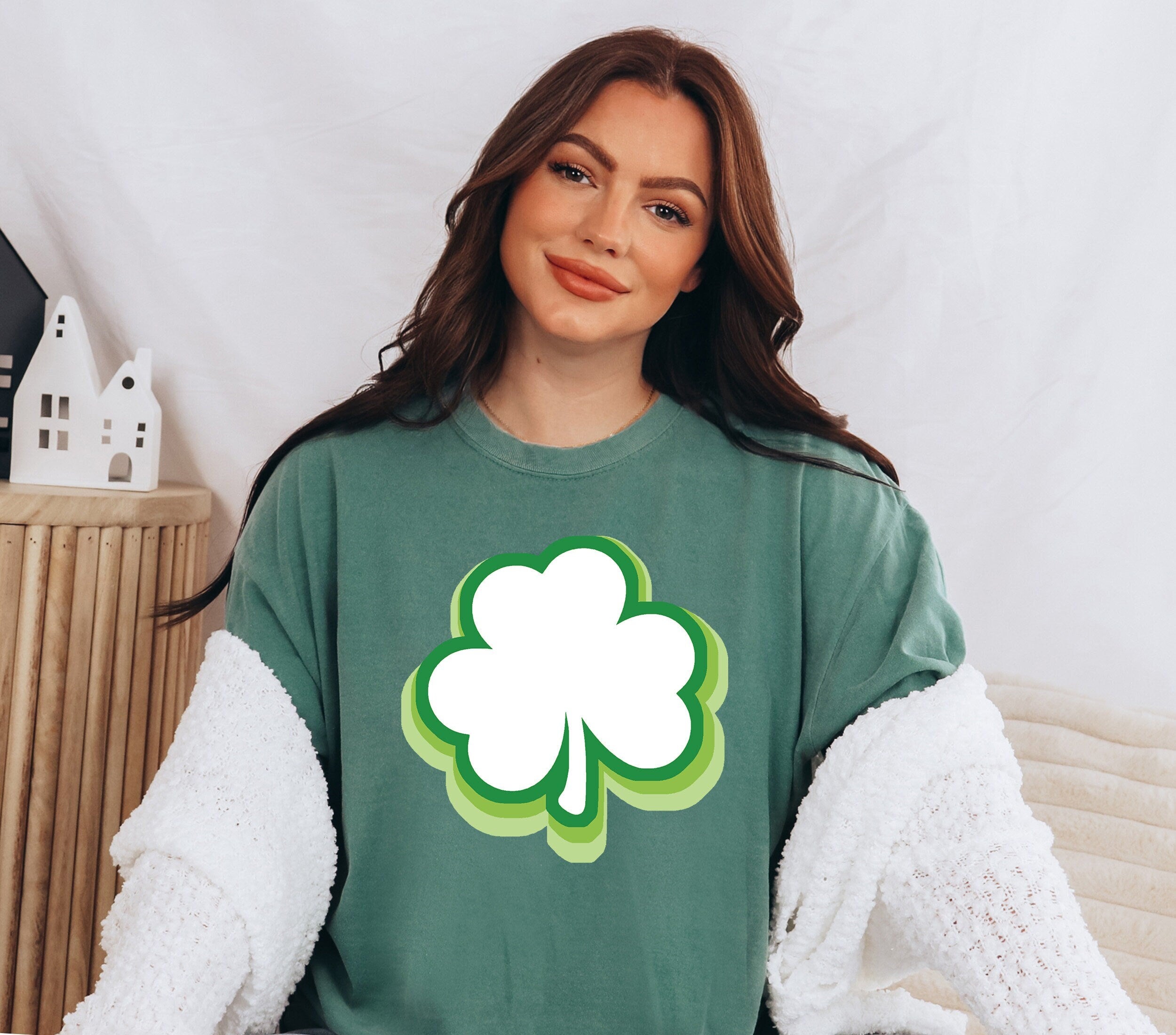 Retro St Patty's Day Comfort Colors Shirt,  Lucky Vibes Shirt, Vintage St Patricks Day Shirt, Day Drinking Shirt, Retro Shirt, Lucky Shirt