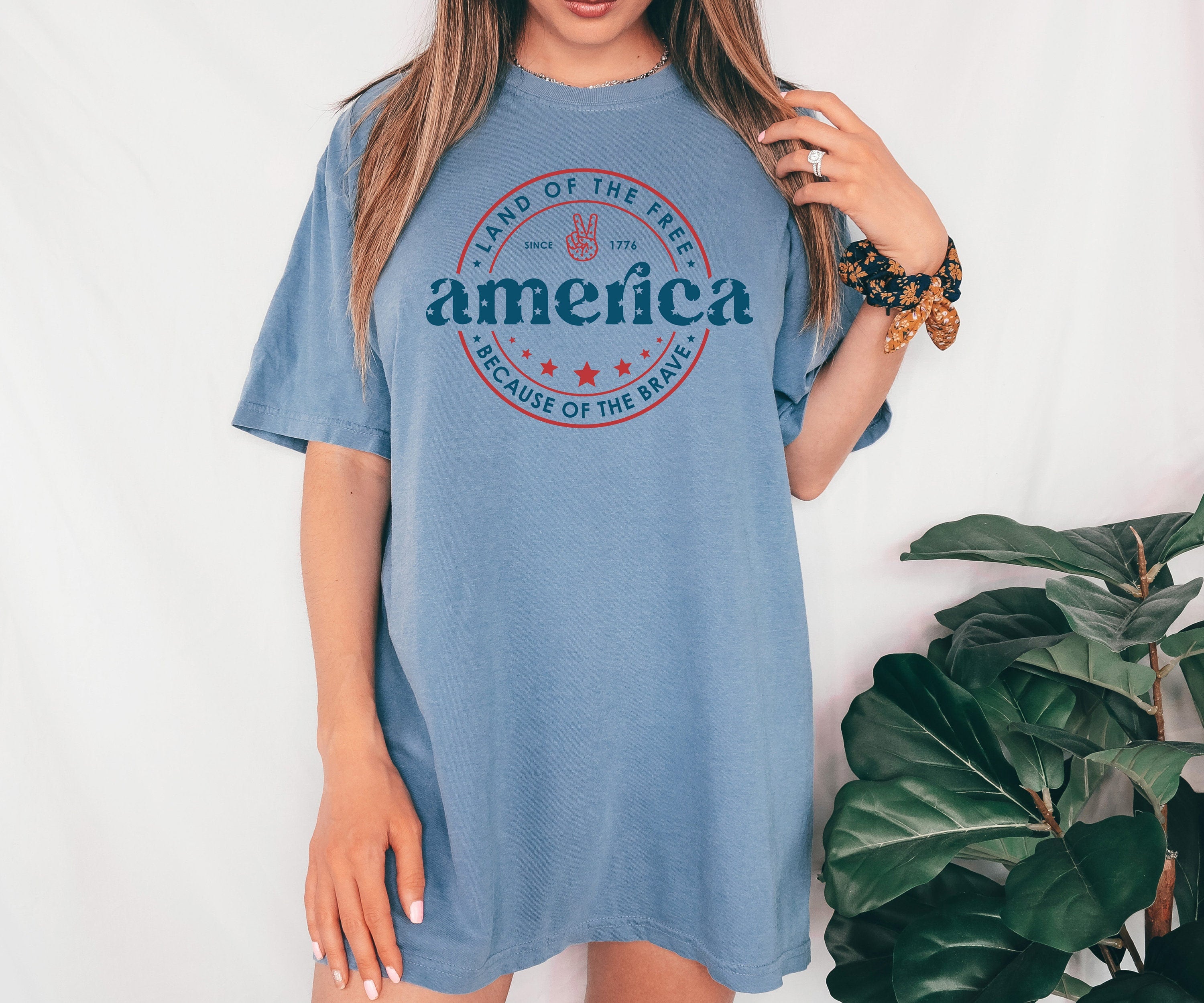 Retro America Font USA shirt,4th of July tee, Retro funny fourth shirt, Womens 4th of July Tee, America Patriotic Shirt, Independence Merica