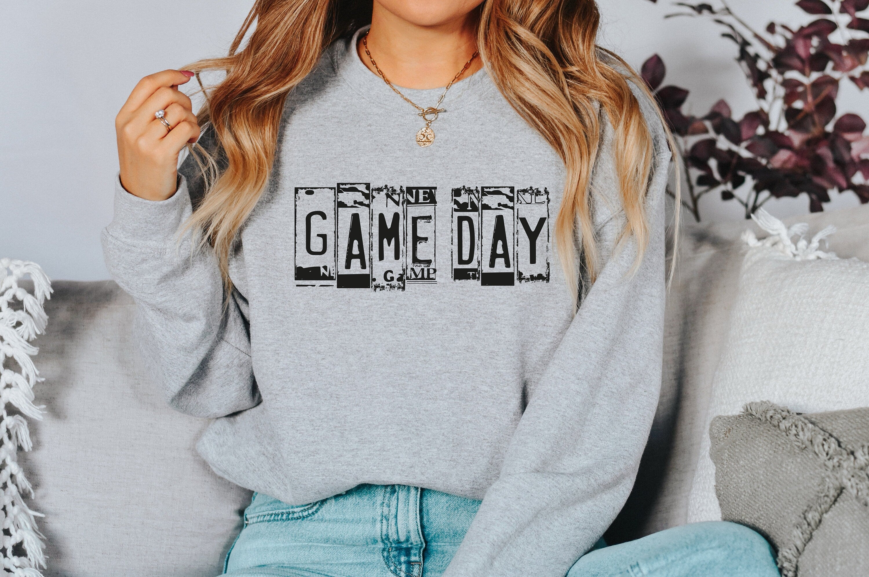 All American Sweatshirt, Gameday Sweater, Baseball Biggest Fan, Football Fan, Sports Sweatshirt, Saturday Game Day Drinking, Crewneck