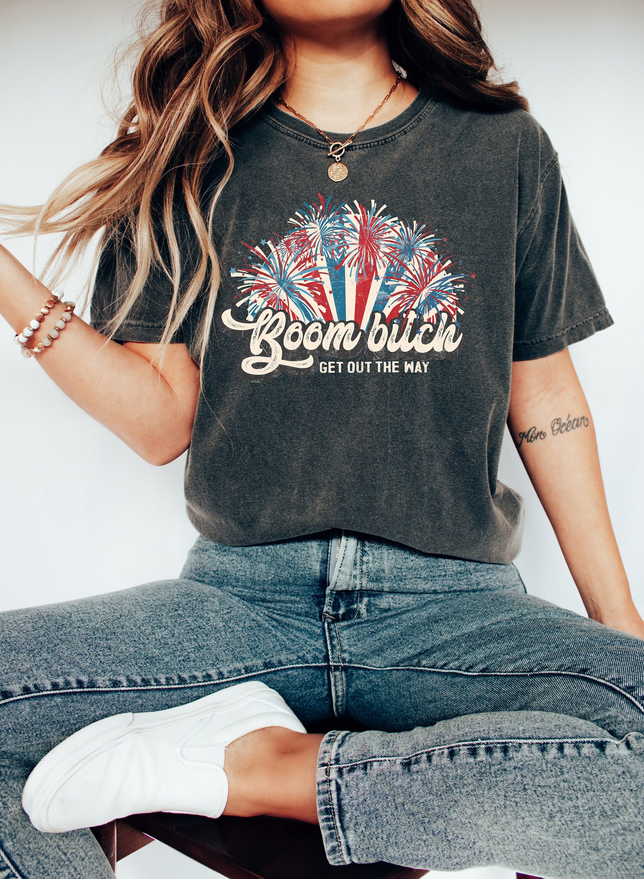Retro America USA shirt,4th of July tee, Retro funny fourth shirt,Womens 4th of July Tee,America Patriotic Shirt, Independence Merica