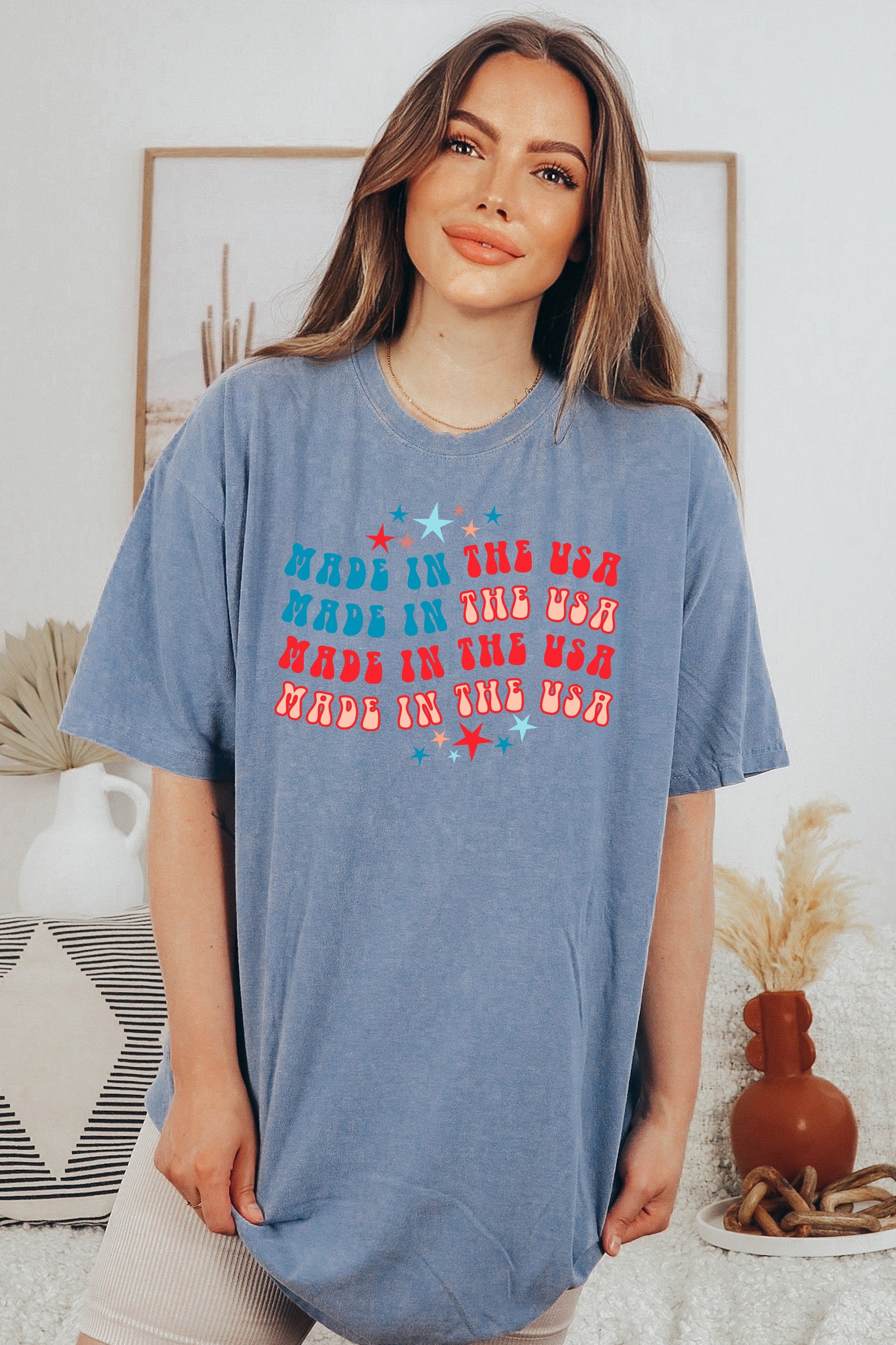 Retro Made In America USA shirt,4th of July tee,Retro funny fourth shirt,Womens 4th of July Tee,America Patriotic Shirt, Independence Merica