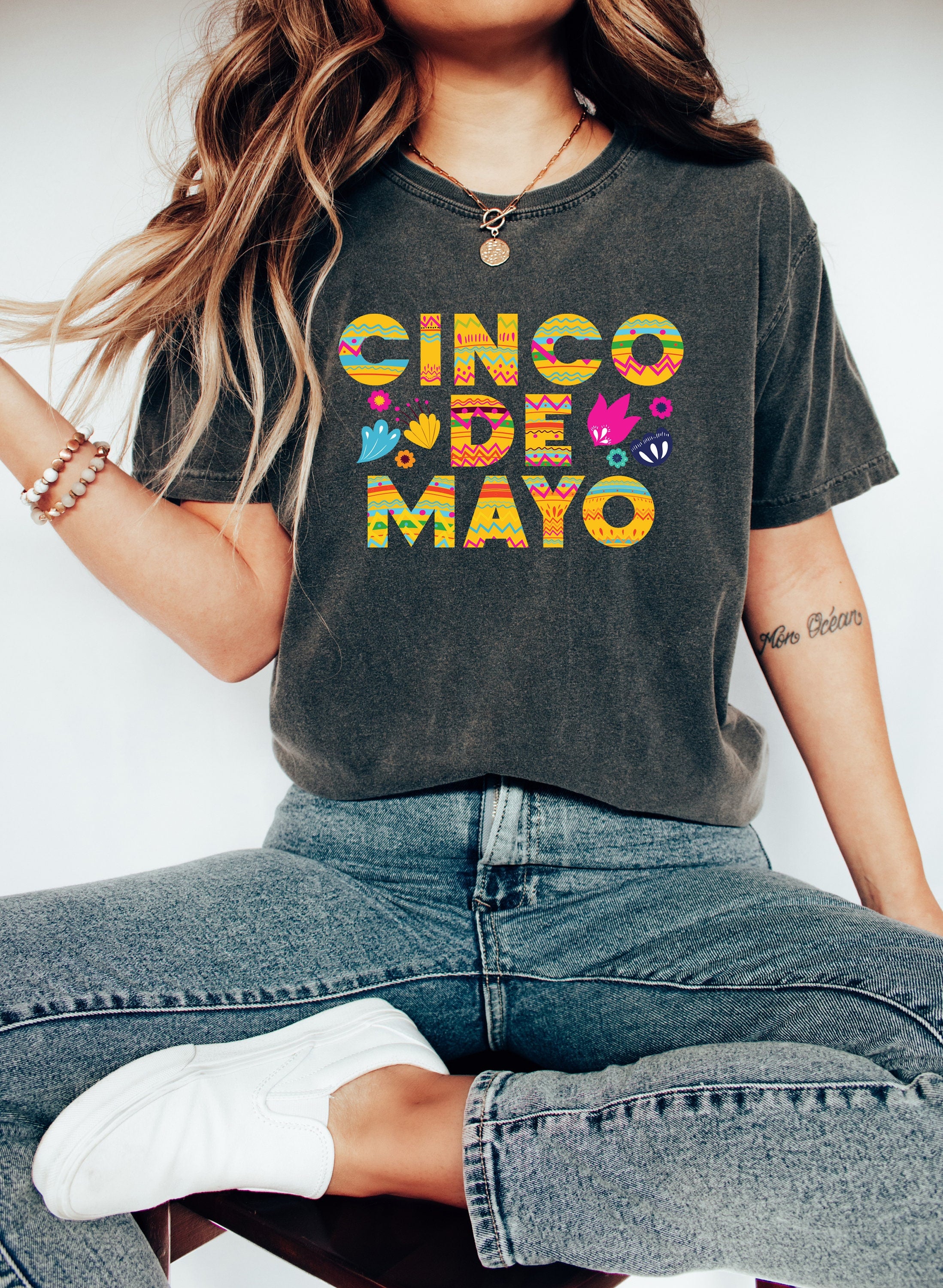 Retro Comfort Colors Cinco De Mayo Shirt, Mexico Celebration, Retro funny Cinco Shirt,  Independence Day