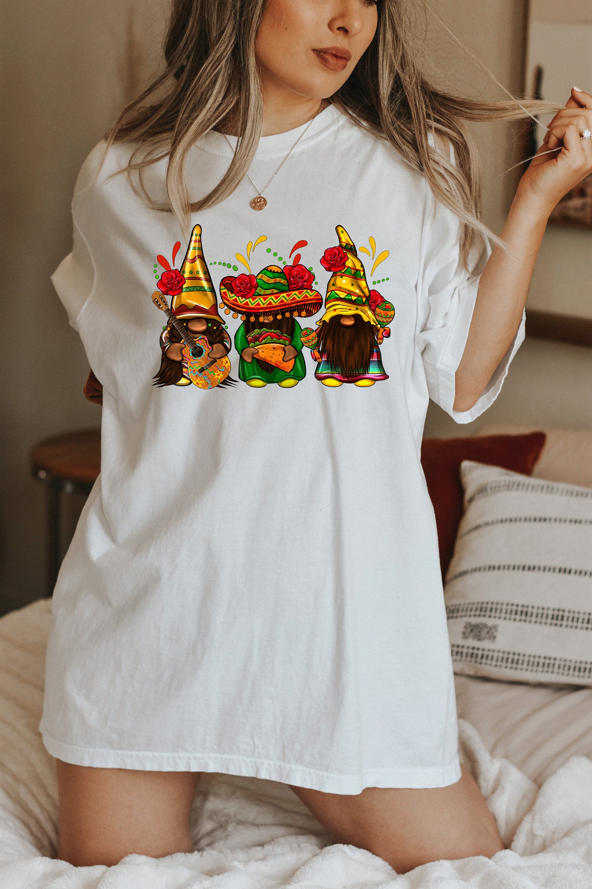 Retro Comfort Colors Cinco De Mayo Shirt, Mexico Celebration, Retro funny Cinco Shirt, Gnome Cinco De Mayo Shirt, Independence Day