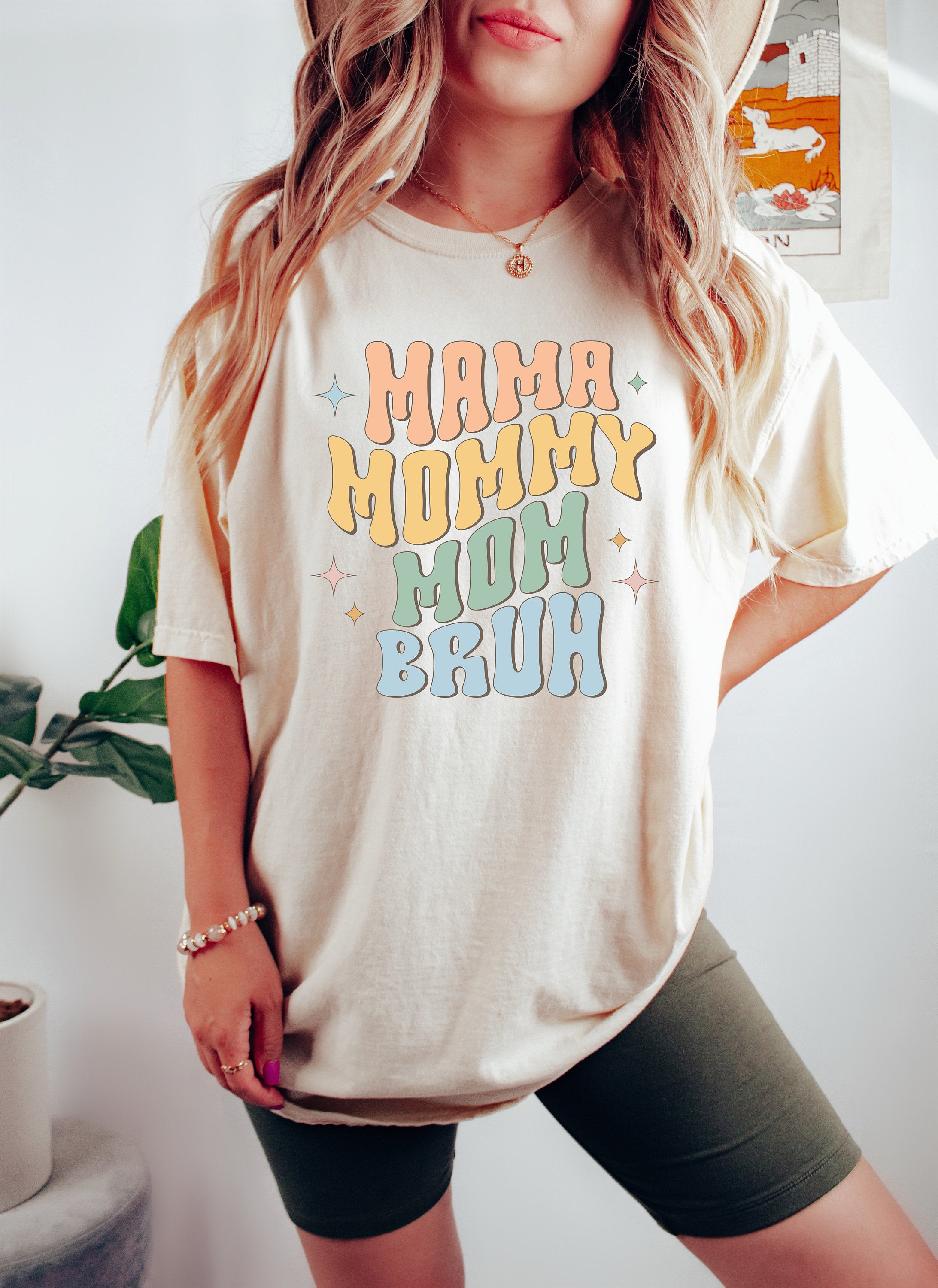 Comfort Colors Tee, Momma Mommy Mom Bruh Shirt, Girl Mom, Mom T-shirt, Funny Mom Shirt, Mom Gift, Boy Mom, Mom of Boys, Gift for Mom