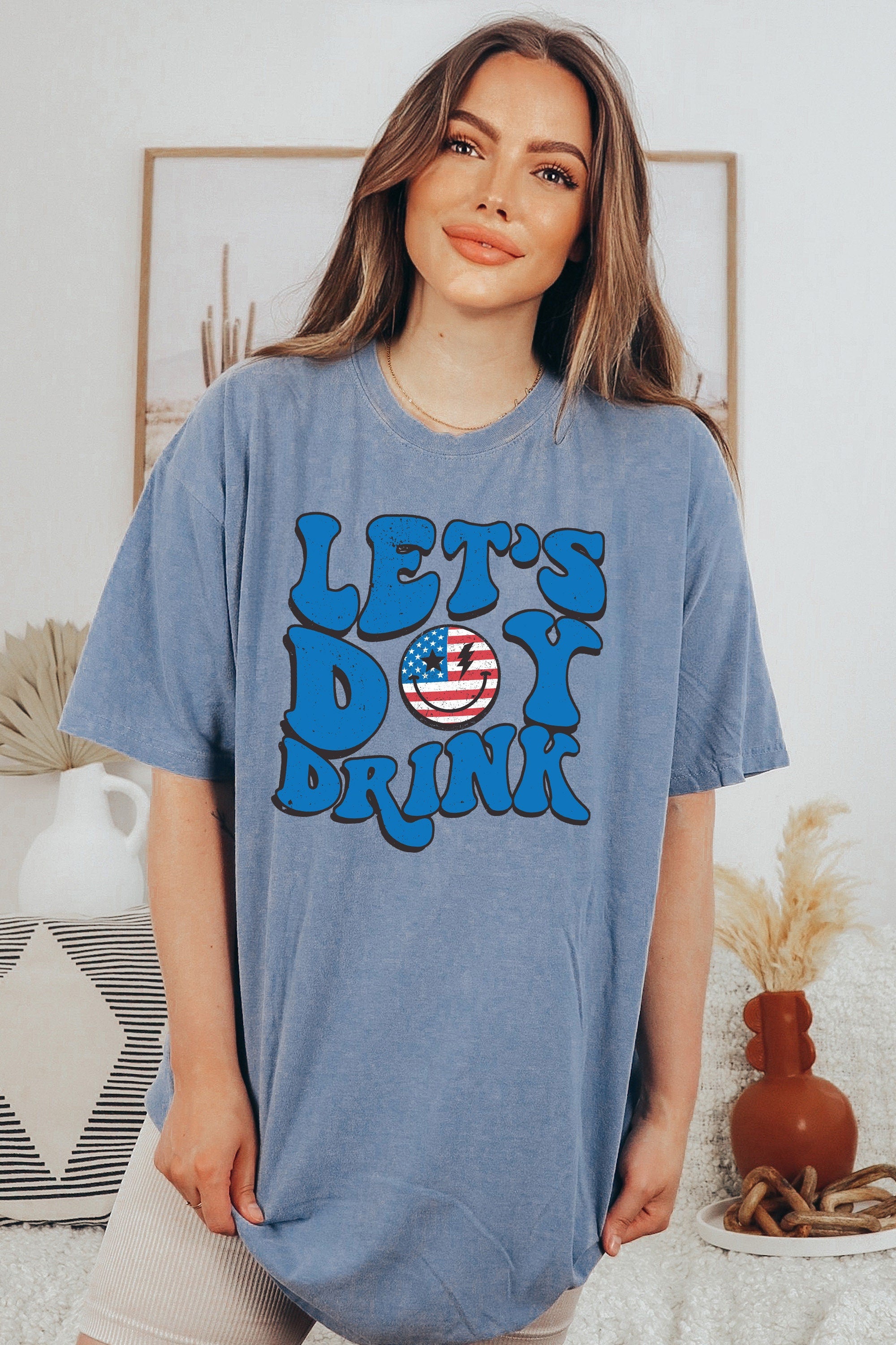 Retro USA shirt,4th of July tee, Retro funny fourth shirt, Lets day drink,America Patriotic Shirt, Independence Day, Fourth of July