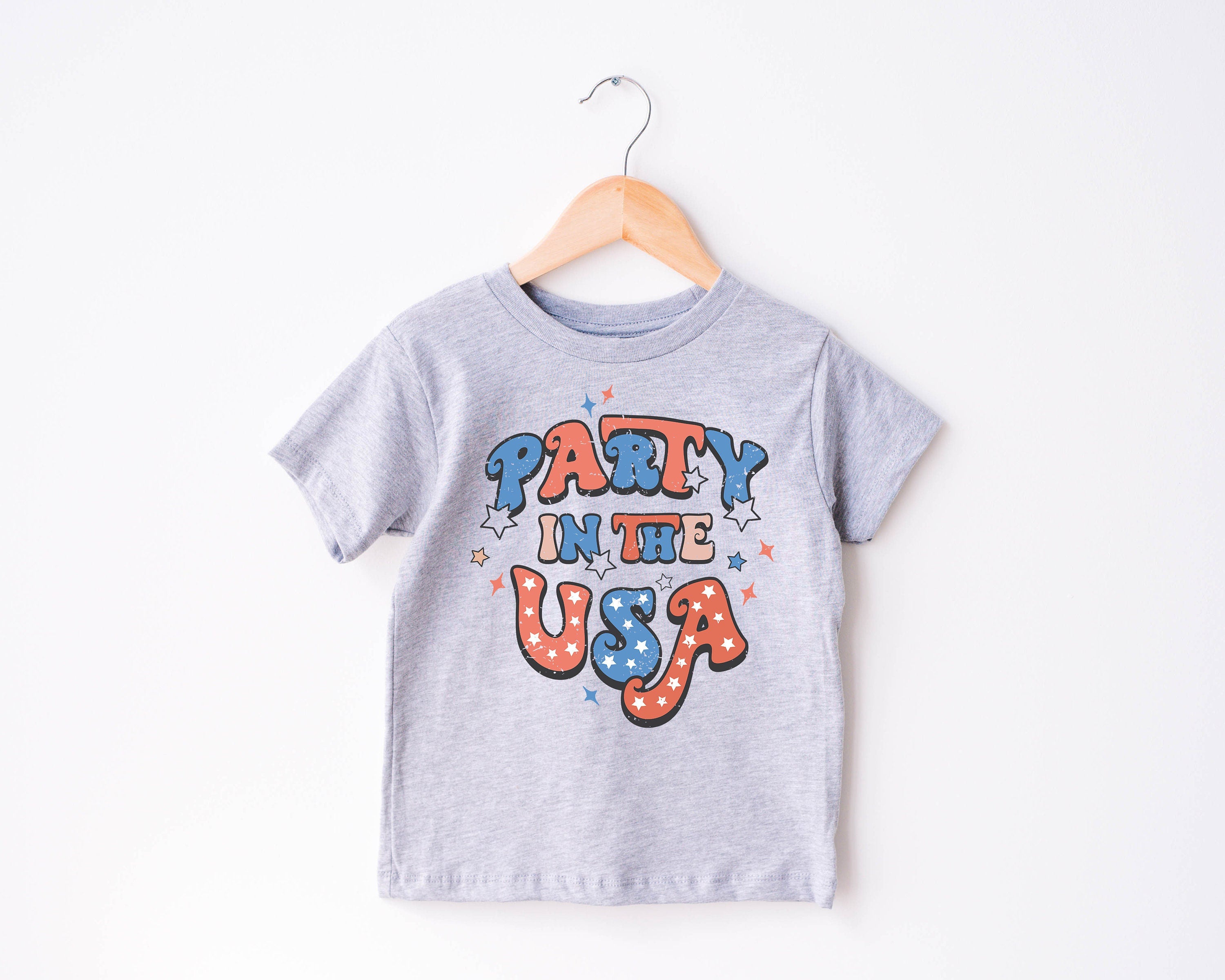 Retro Party in the USA shirt, 4th of July tee, Retro funny fourth shirt, Youth 4th of July shirt, America Patriotic Shirt, Toddler & Infant