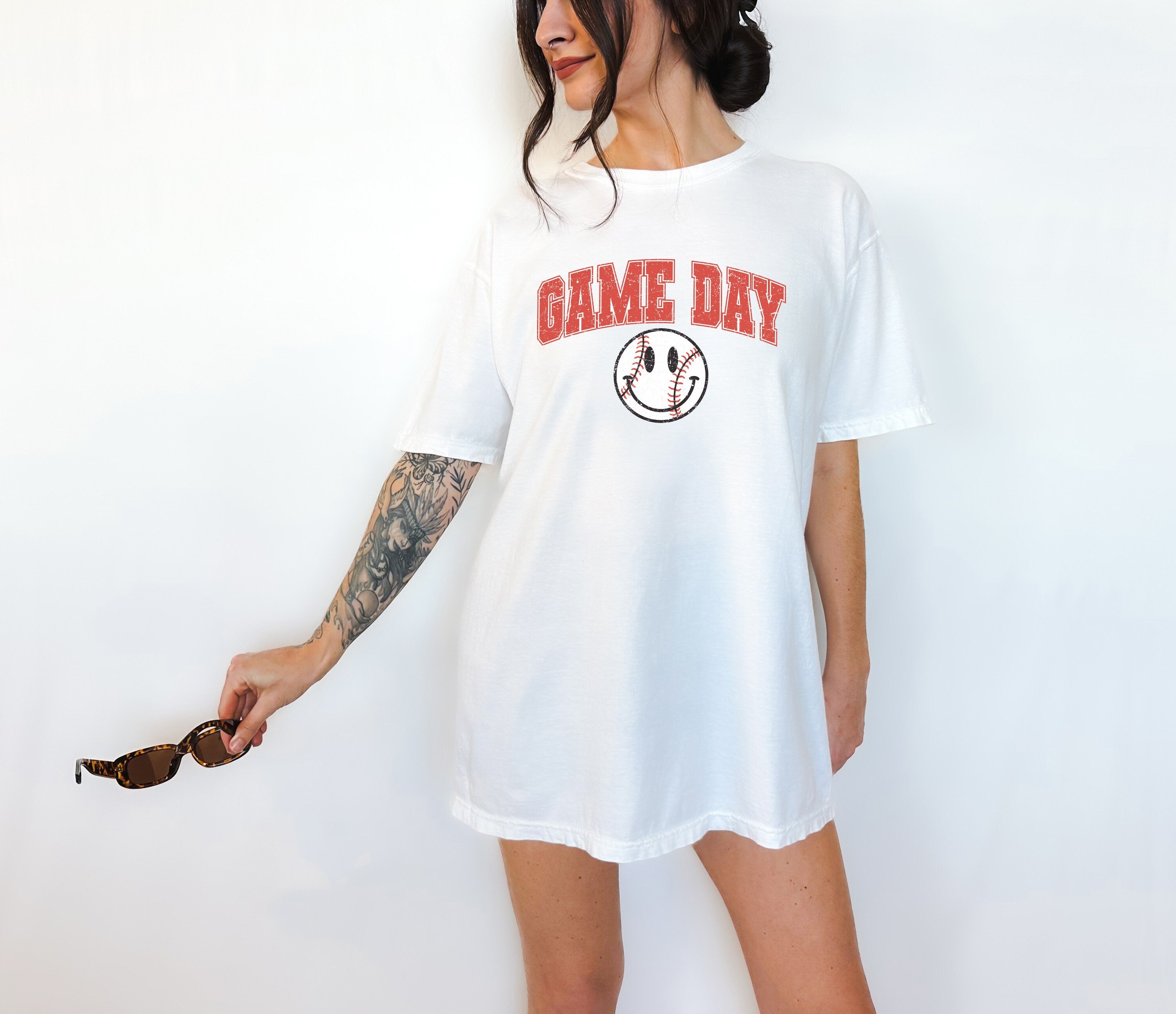 Comfort Colors Tee, Ball Park Lights, Summer, Sports Shirt, Baseball Biggest Fan, Parents of Baseball, Gameday Shirt, Baseball Game Tee
