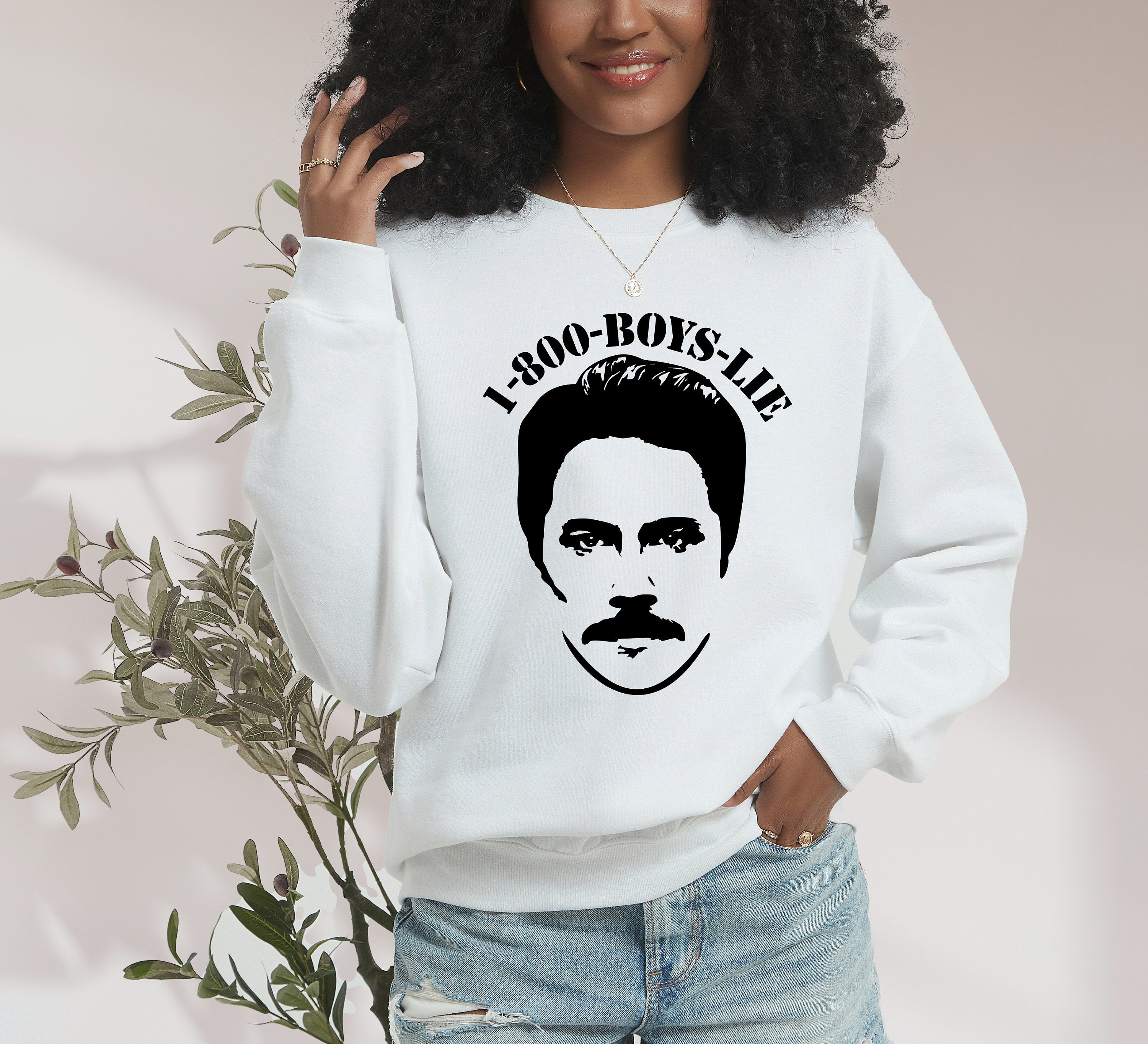 Retro Crew Neck, 1 800 Boys Lie, Scandoval, Oversized Shirt, Retro Graphic Shirt, Distressed Tee,