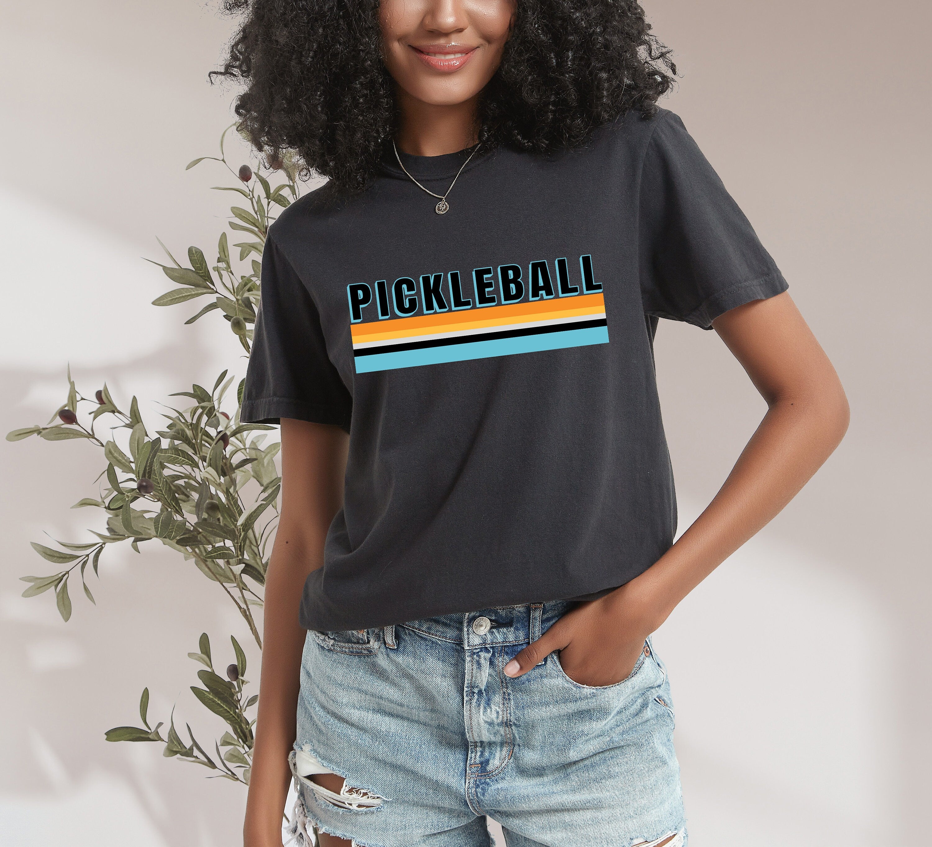 Retro Comfort Colors Tee, Pickleball , Summer, Sports Shirt, Pickleball Fan Club, Pickleball Player, Pickleball Tshirt, Pickleball Season