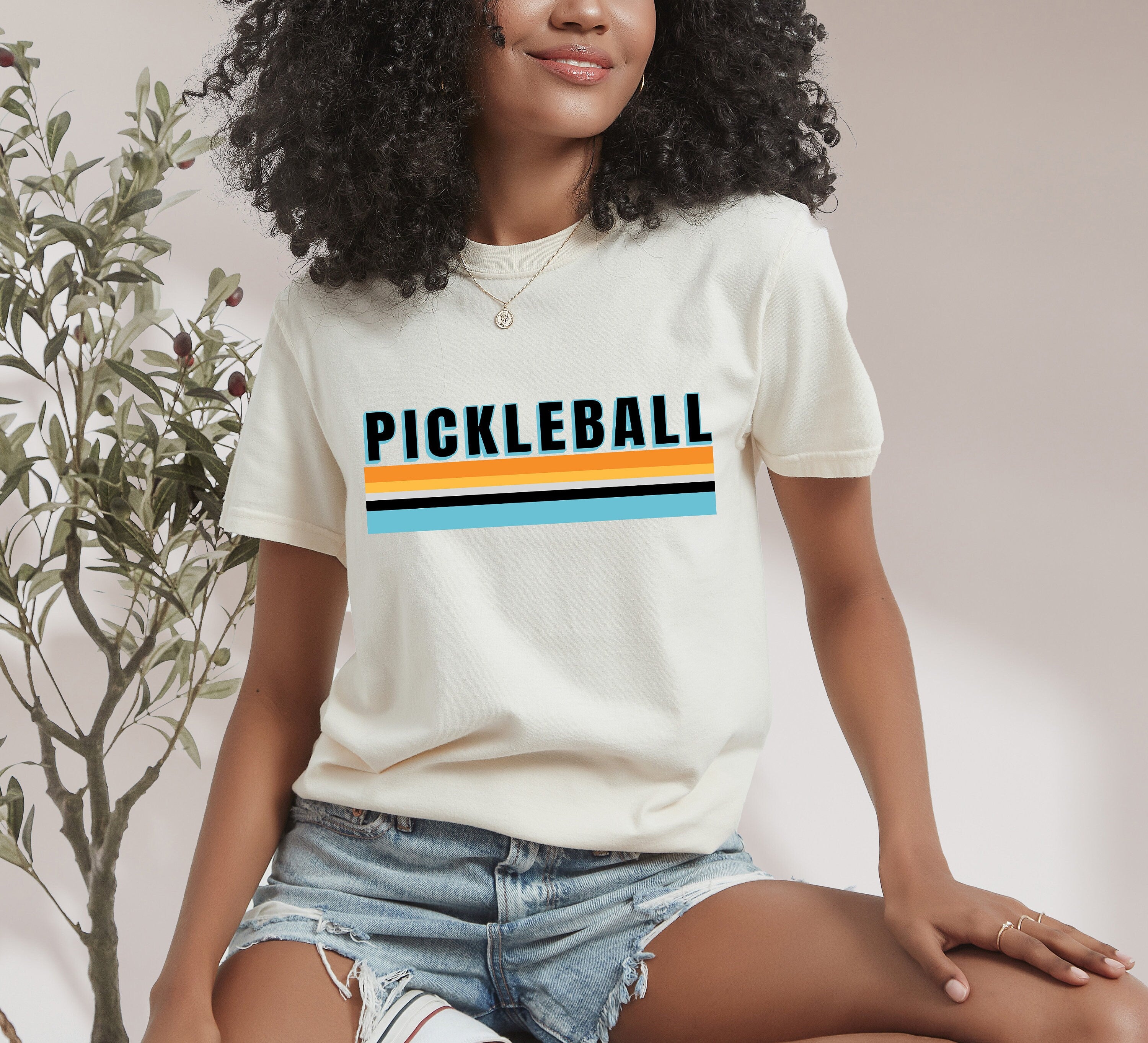 Retro Comfort Colors Tee, Pickleball , Summer, Sports Shirt, Pickleball Fan Club, Pickleball Player, Pickleball Tshirt, Pickleball Season