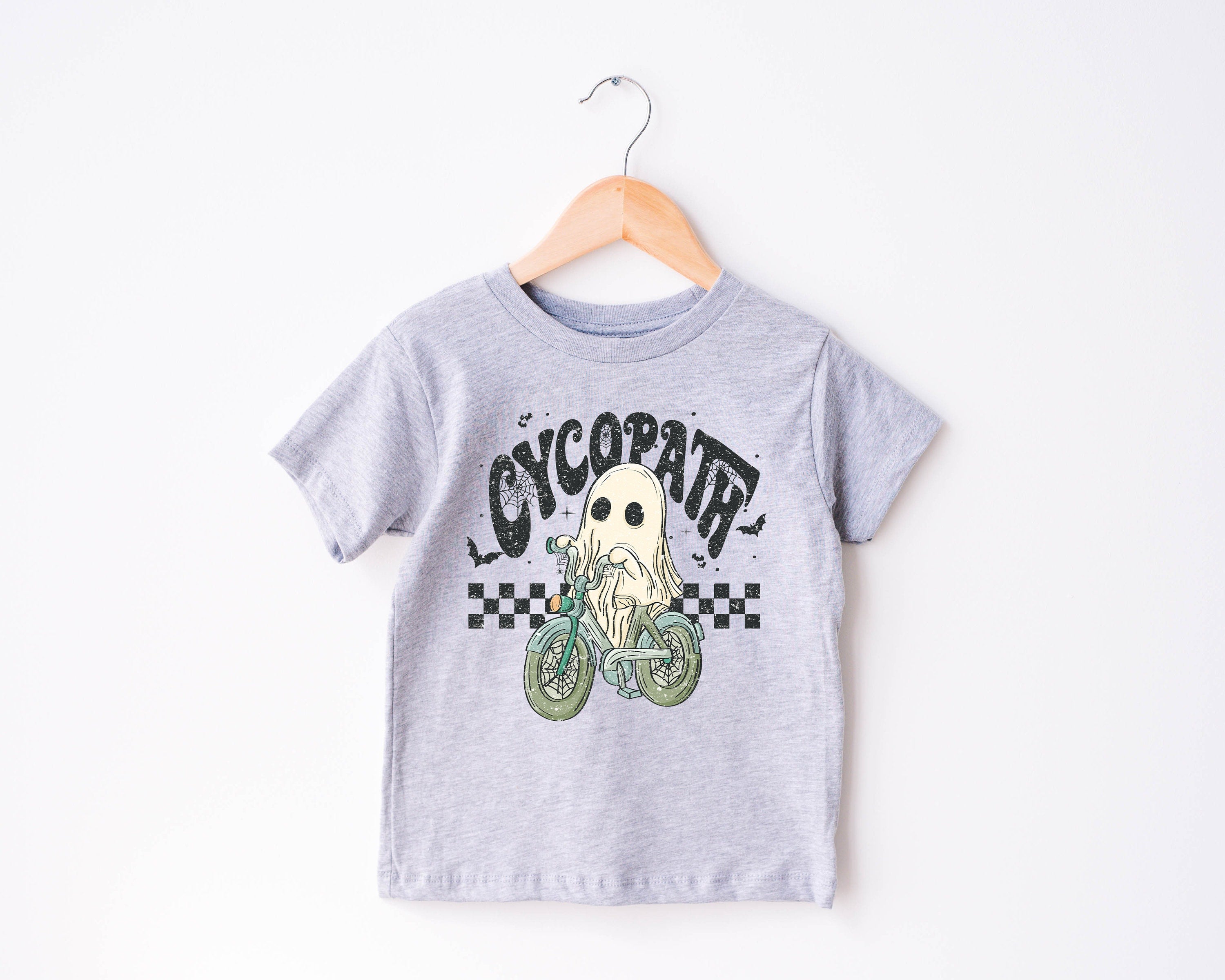 Retro Cycopath Toddler Shirt, Cute Fall Shirt, Toddler Youth Halloween Tee, Retro Boho Cute Vintage Bodysuit, Cute Youth Graphic Tee