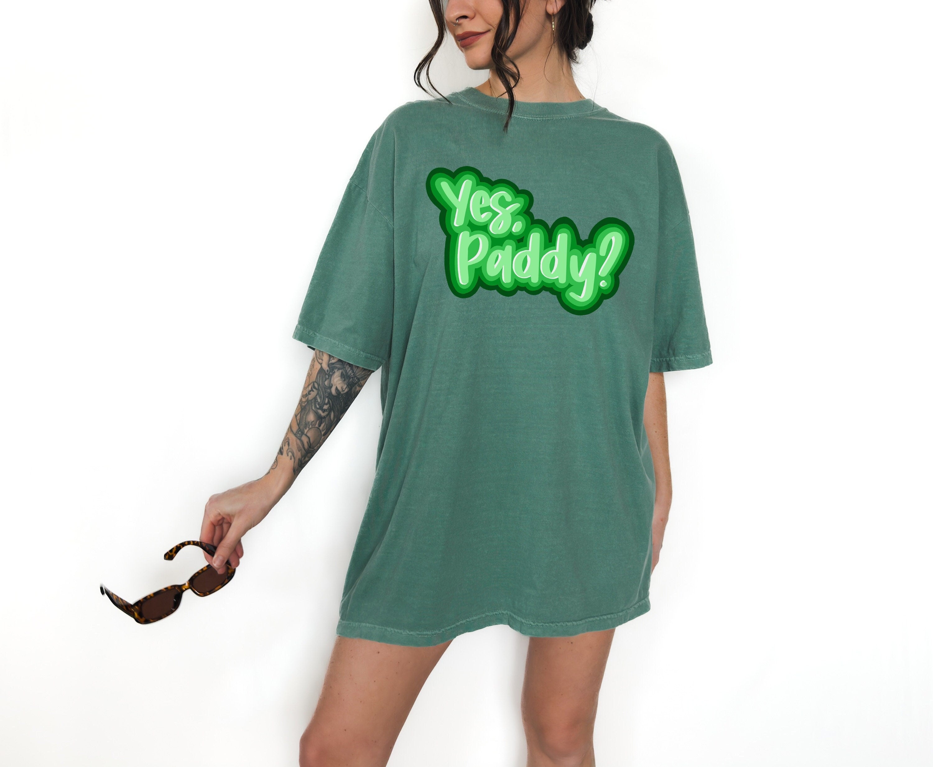 Retro St Patty's Day Comfort Colors Shirt, Vintage St Patricks Day Shirt, St Paddy's Day Drinking Shirt, Yes, Paddy, Funny St Patricks Day