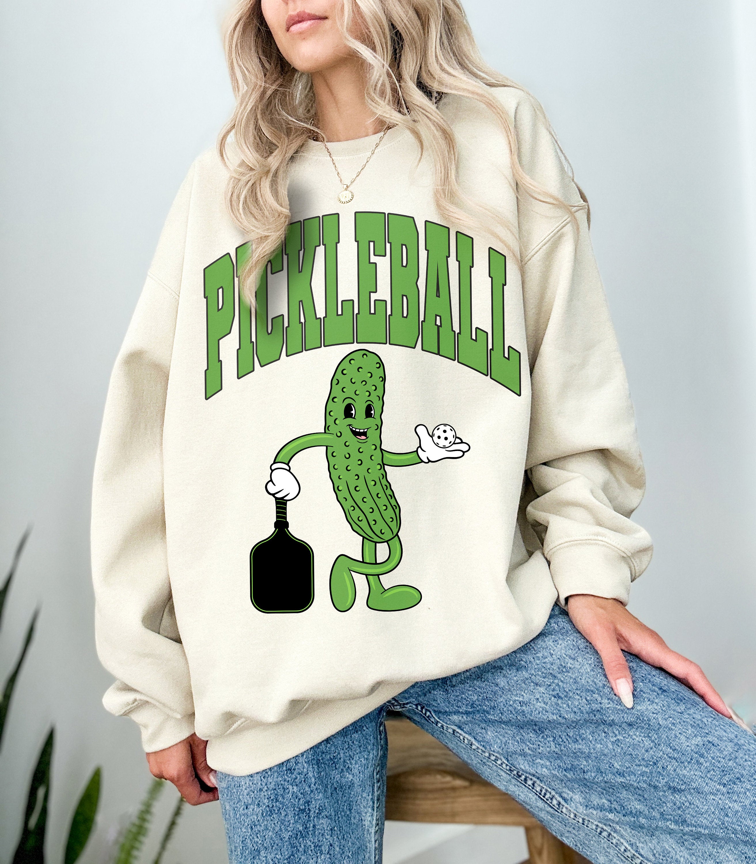 Retro Pickleball Crewneck, Vintage Pickleball Crew, Funny Sports TShirt, Pickleball Sweatshirt, Pickleball Player, Pickleball Season,Pickler