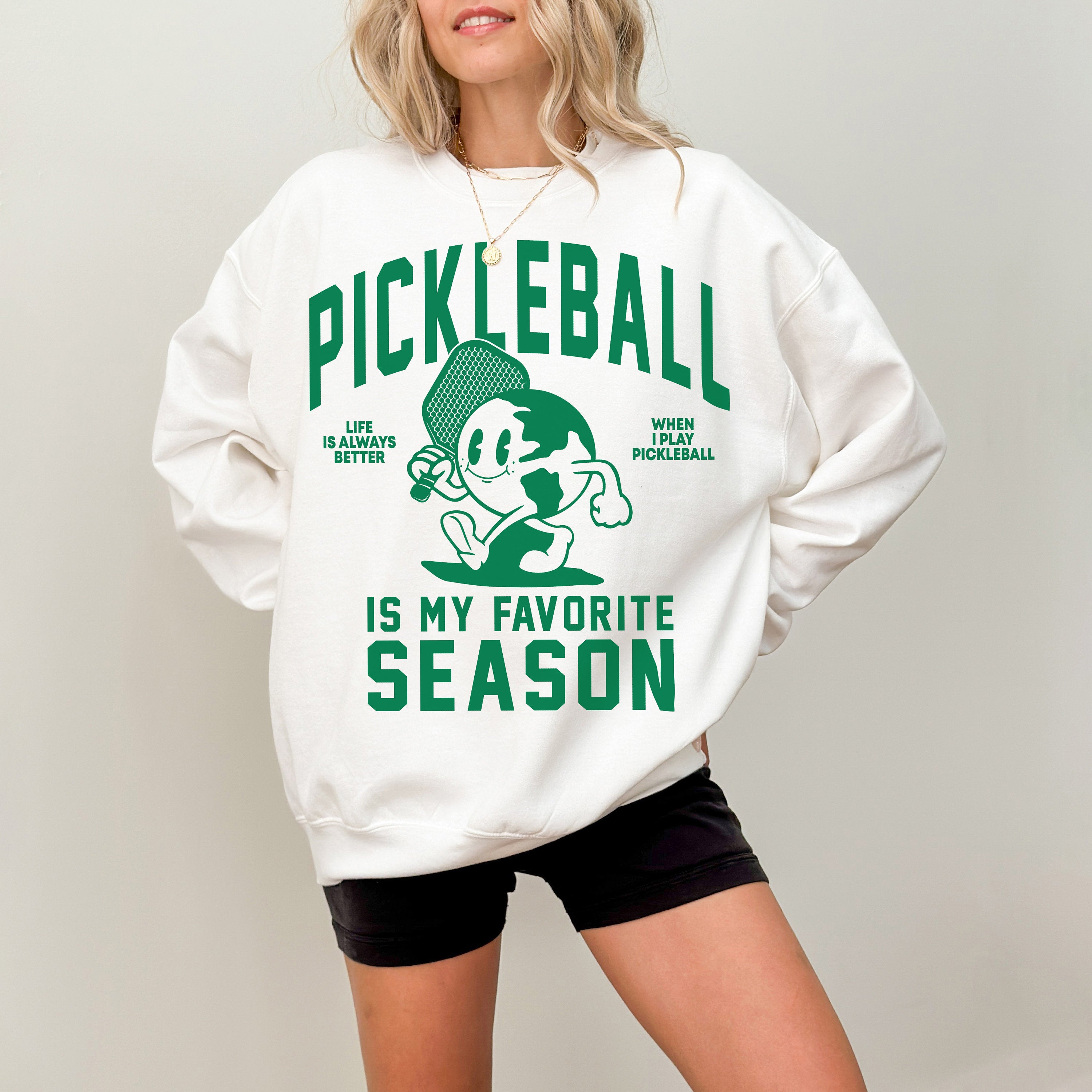 Retro Pickleball Crewneck, Vintage Pickleball Crew, Funny Sports TShirt, Pickleball Sweatshirt, Pickleball Player, Pickleball Season,Pickler