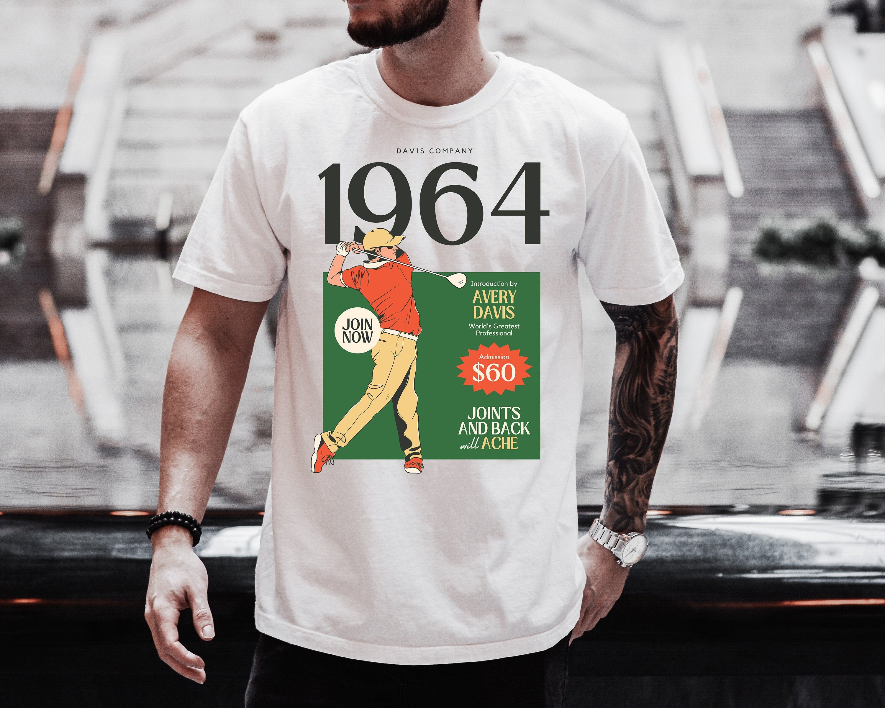 Vintage Men's Printed T-shirts